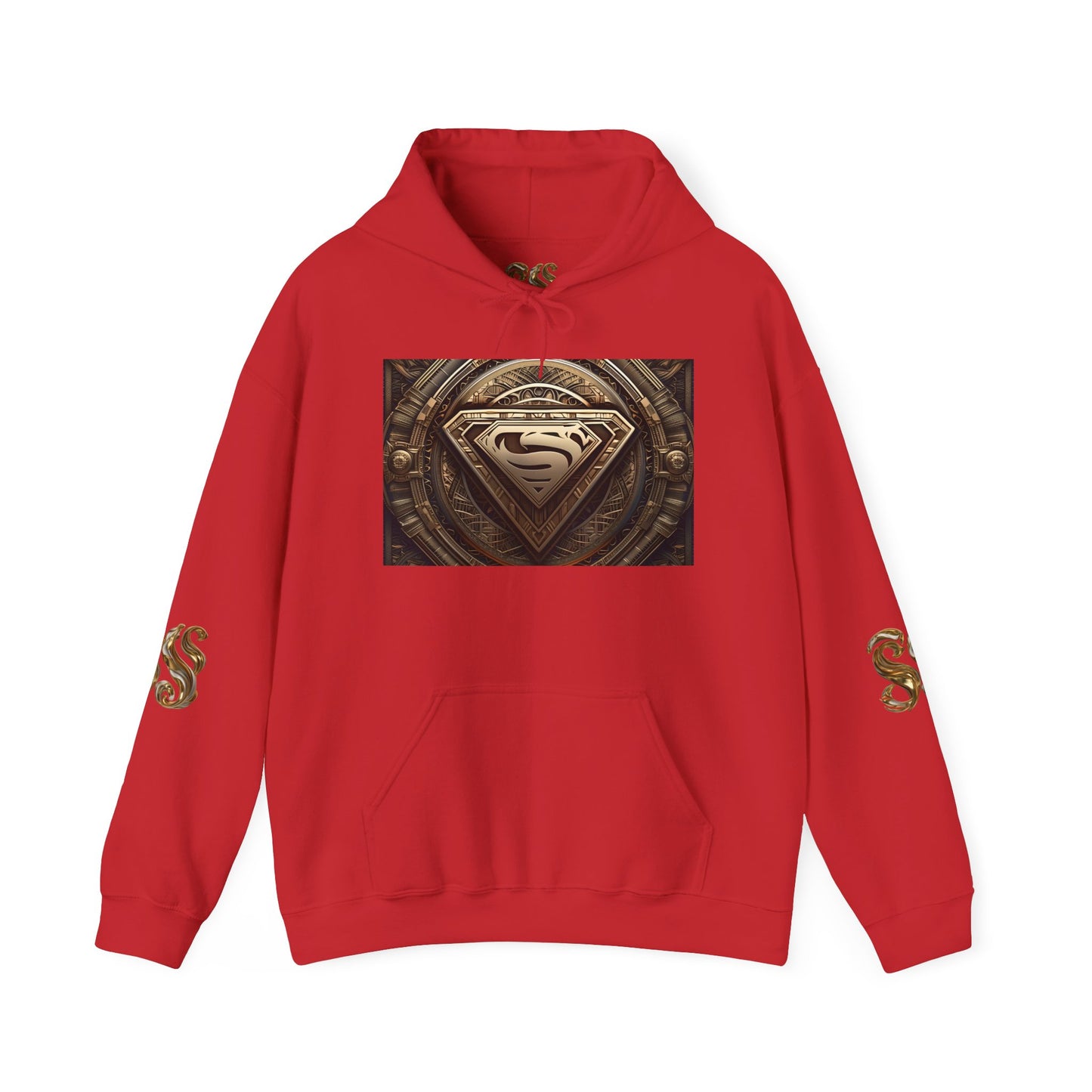 Superman Inspired Unisex Hooded Sweatshirt - Heavy Blend™
