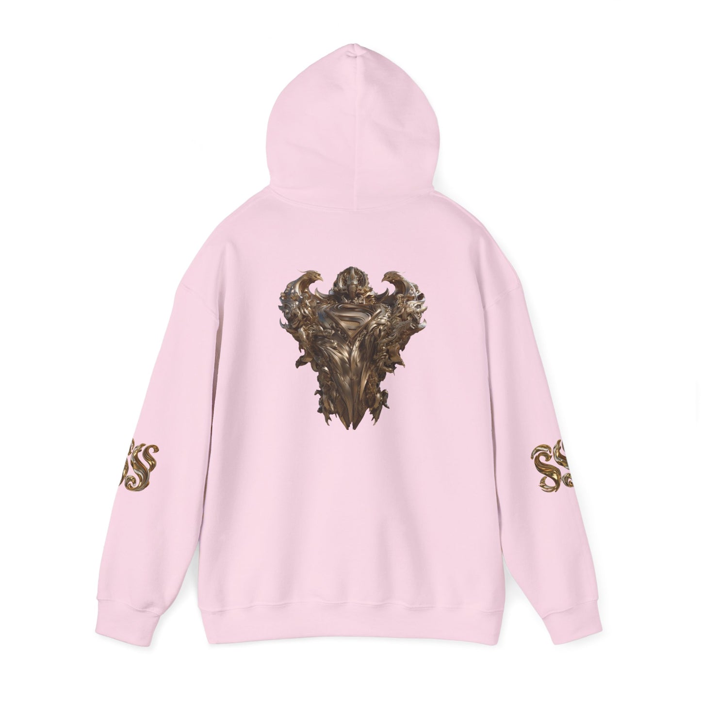 Epic Superhero Hoodie with Metallic Design - Unisex Heavy Blend™