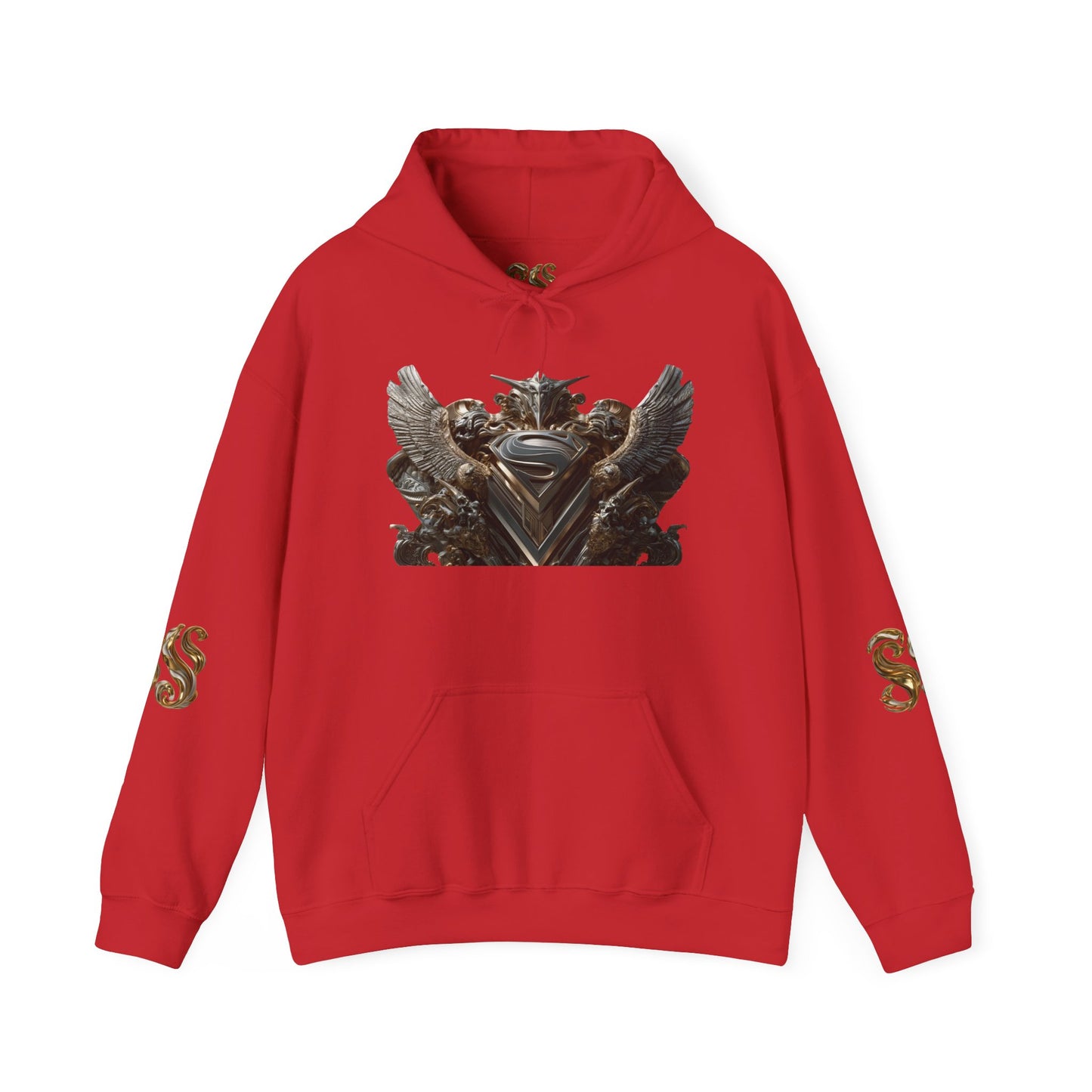Epic Fantasy Unisex Hooded Sweatshirt with Bold Design