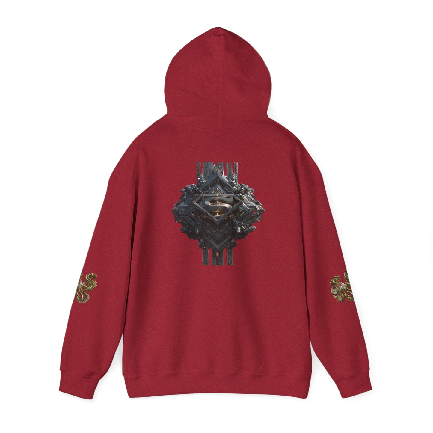Fantasy-Inspired Unisex Heavy Blend Hoodie - Mythical Design for Cozy Wear