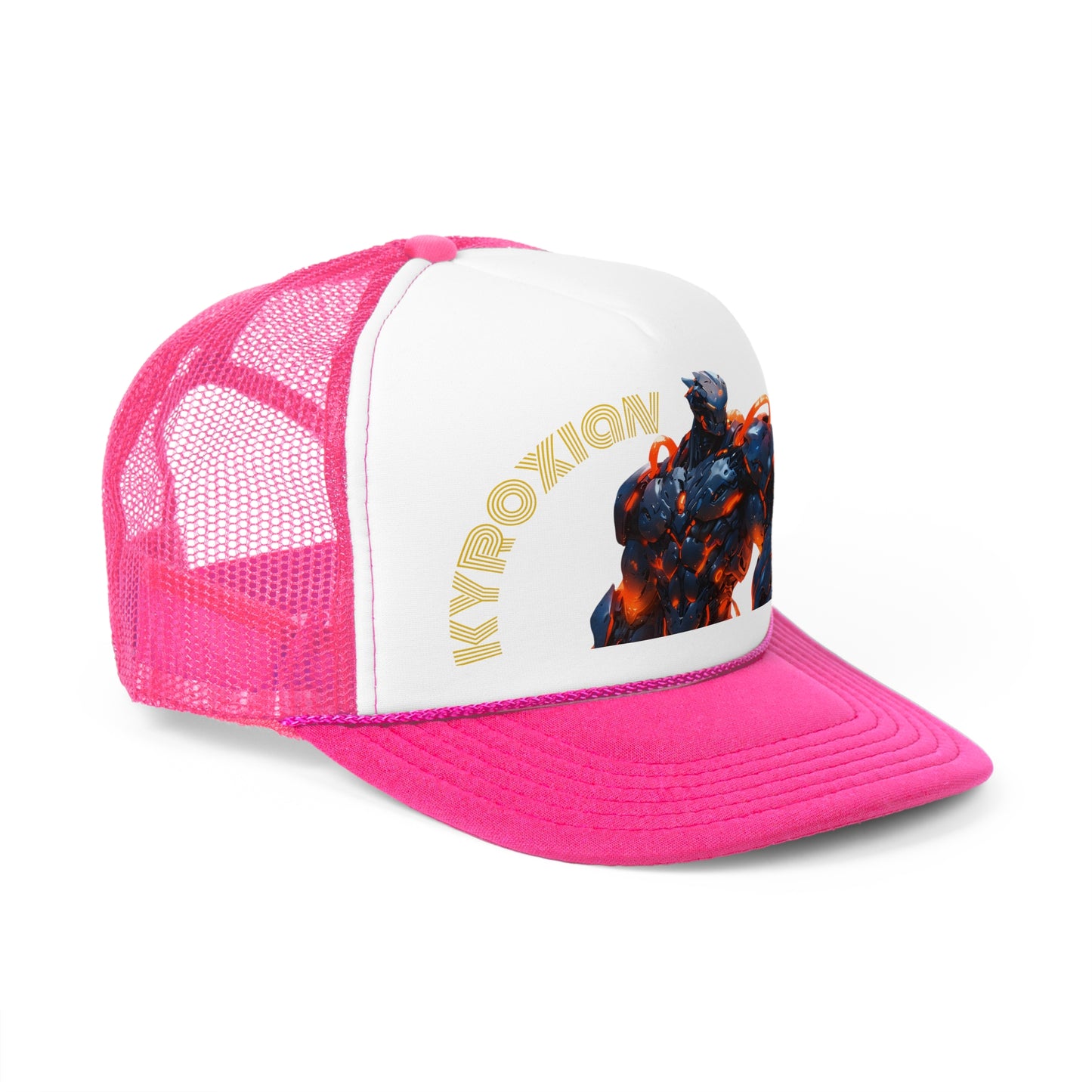 Cyberpunk Trucker Cap - Futuristic Design for Tech Lovers