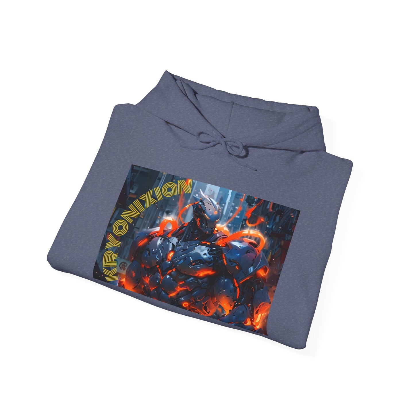 Kryonixan in the city Unisex Heavy Blend™ Hoodie – Street Style Art for Everyday Wear