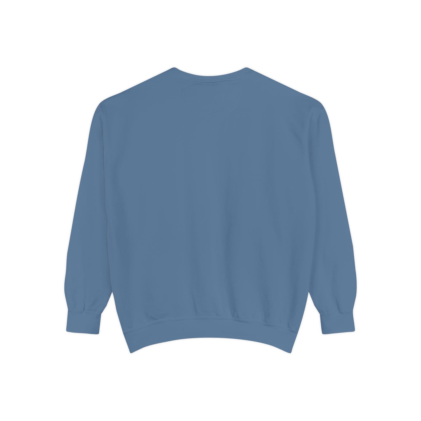 Eco-Friendly Unisex Garment-Dyed Sweatshirt with Stylish Design