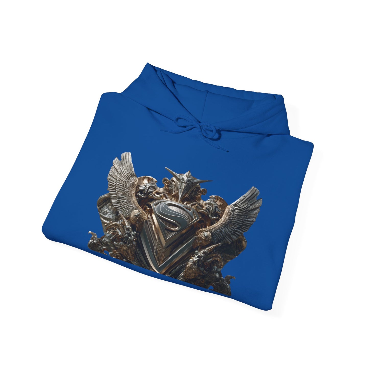 Epic Fantasy Unisex Hooded Sweatshirt with Bold Design