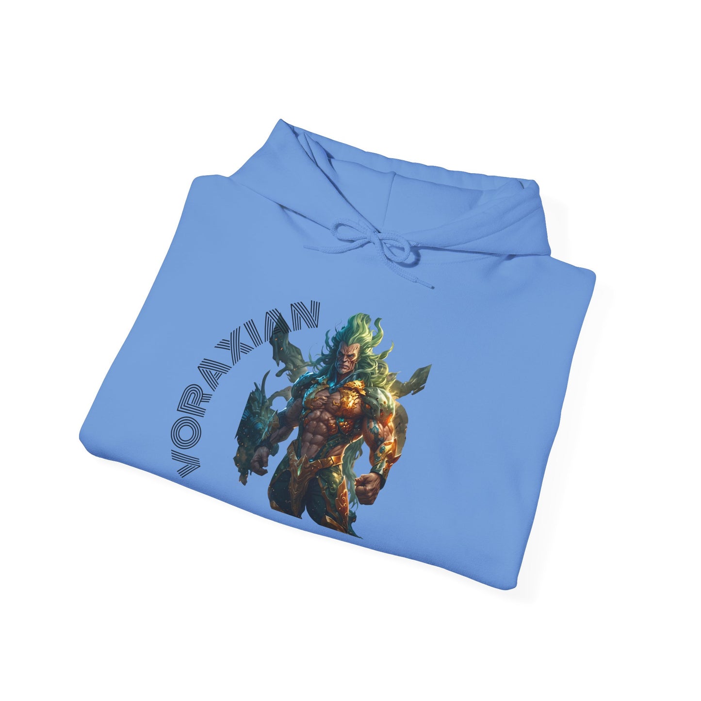 Fantasy Graphic Hoodie for Gaming Fans, Cozy Pullover with Unique Character Design, Perfect for Gifting, Casual Wear, and Celebrations