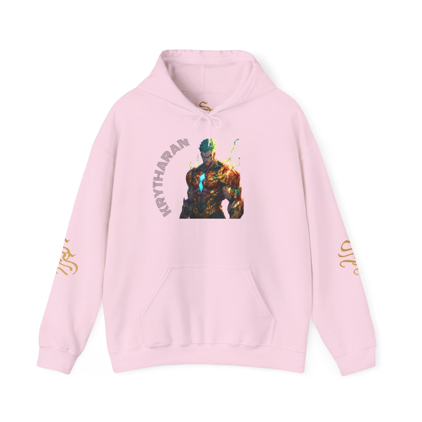 KRYTHARAN Graphic Unisex Hooded Sweatshirt - Unique Art Design