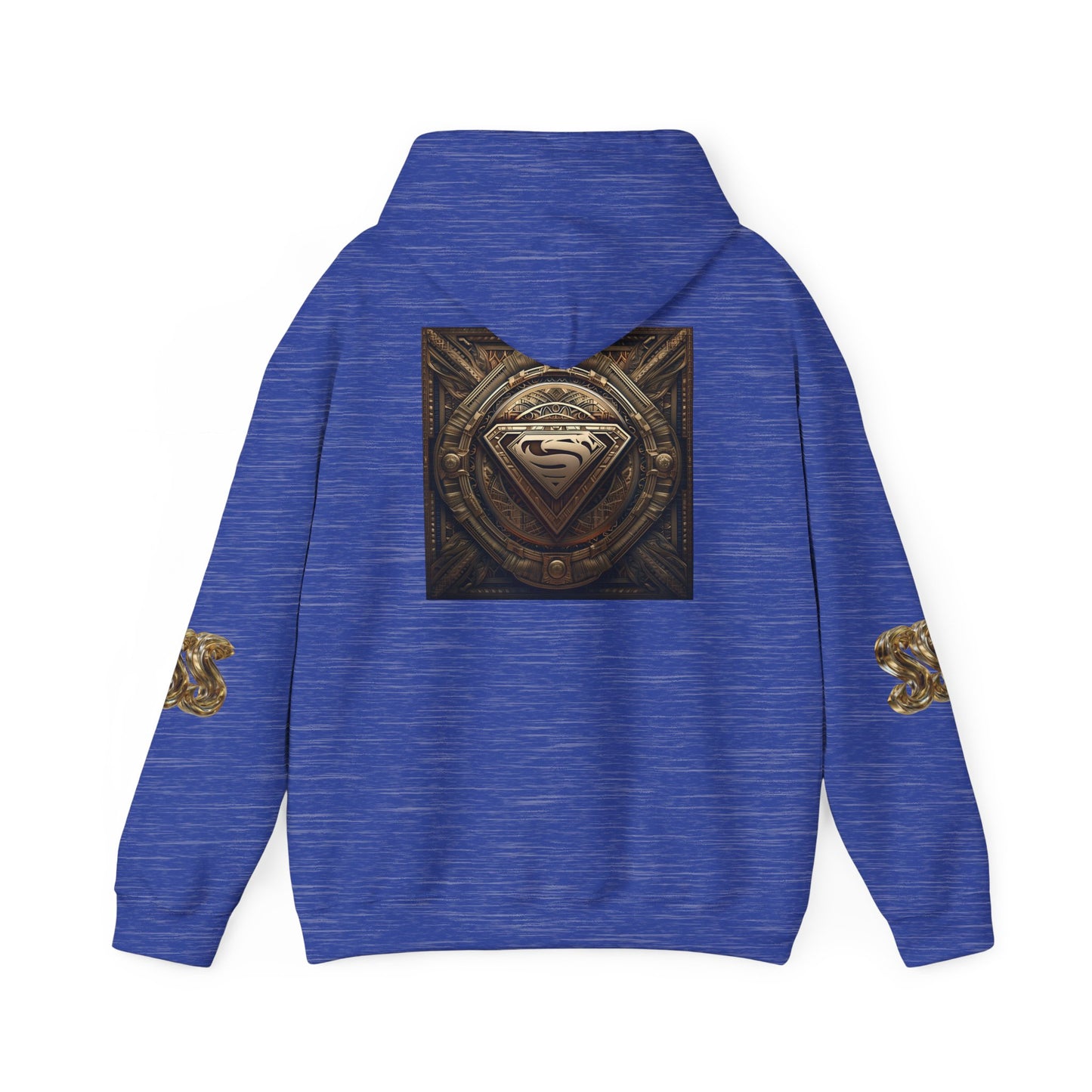 Superhero Heavy Blend™ Hoodie – Stylish Unisex Sweatshirt with Iconic Emblem