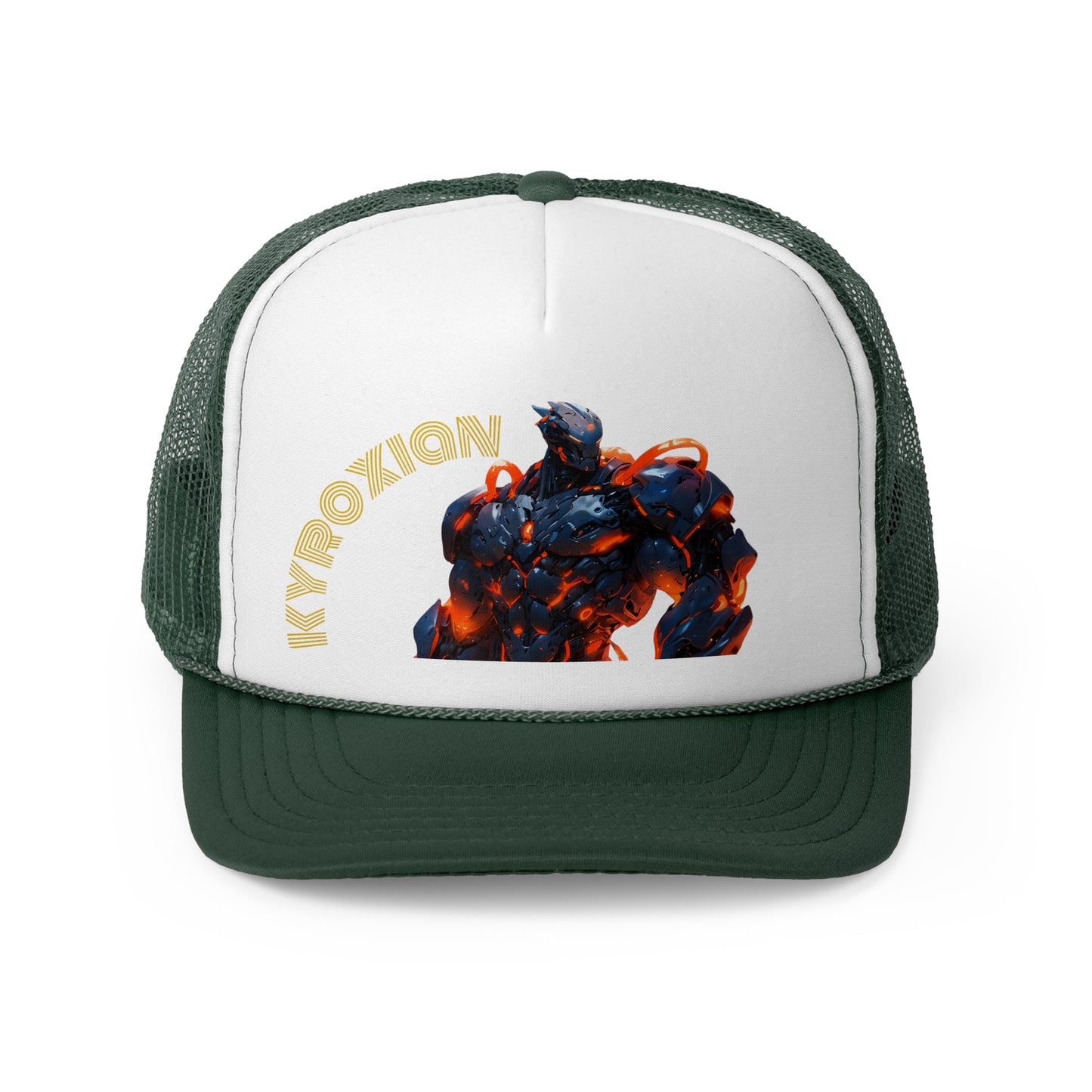 Cyberpunk Trucker Cap - Futuristic Design for Tech Lovers