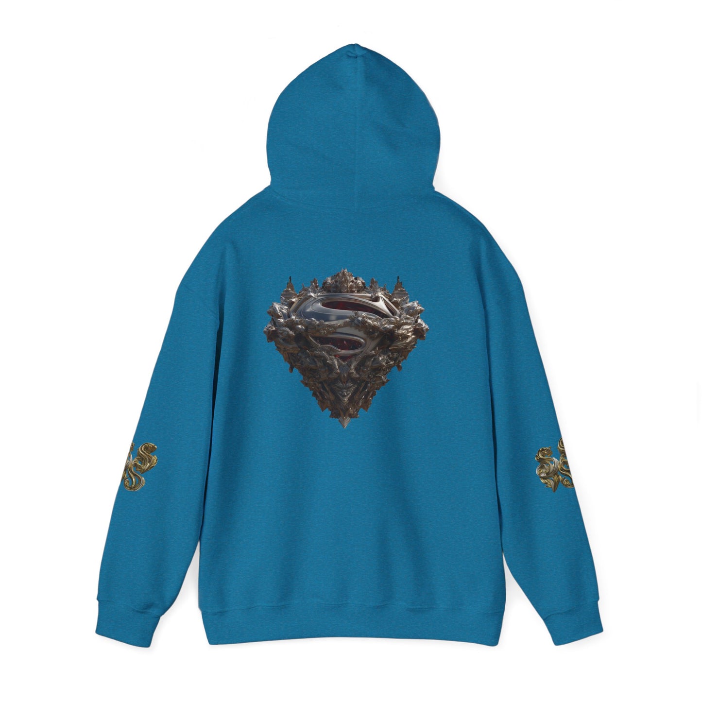 Unisex Heavy Blend™ Hooded Sweatshirt - Dragon Crest Graphic