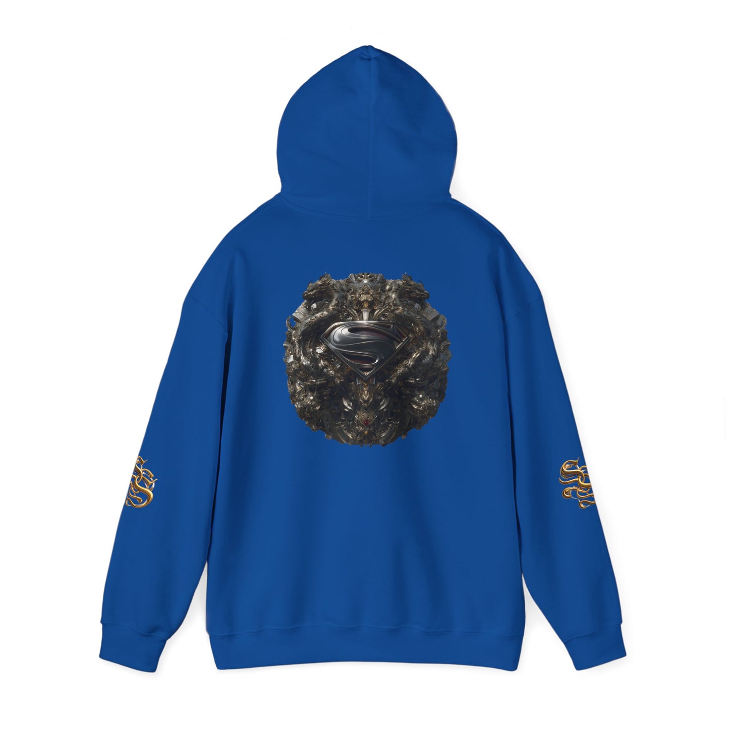 Vintage Superman Graphic Hoodie - Unisex Heavy Blend Sweatshirt