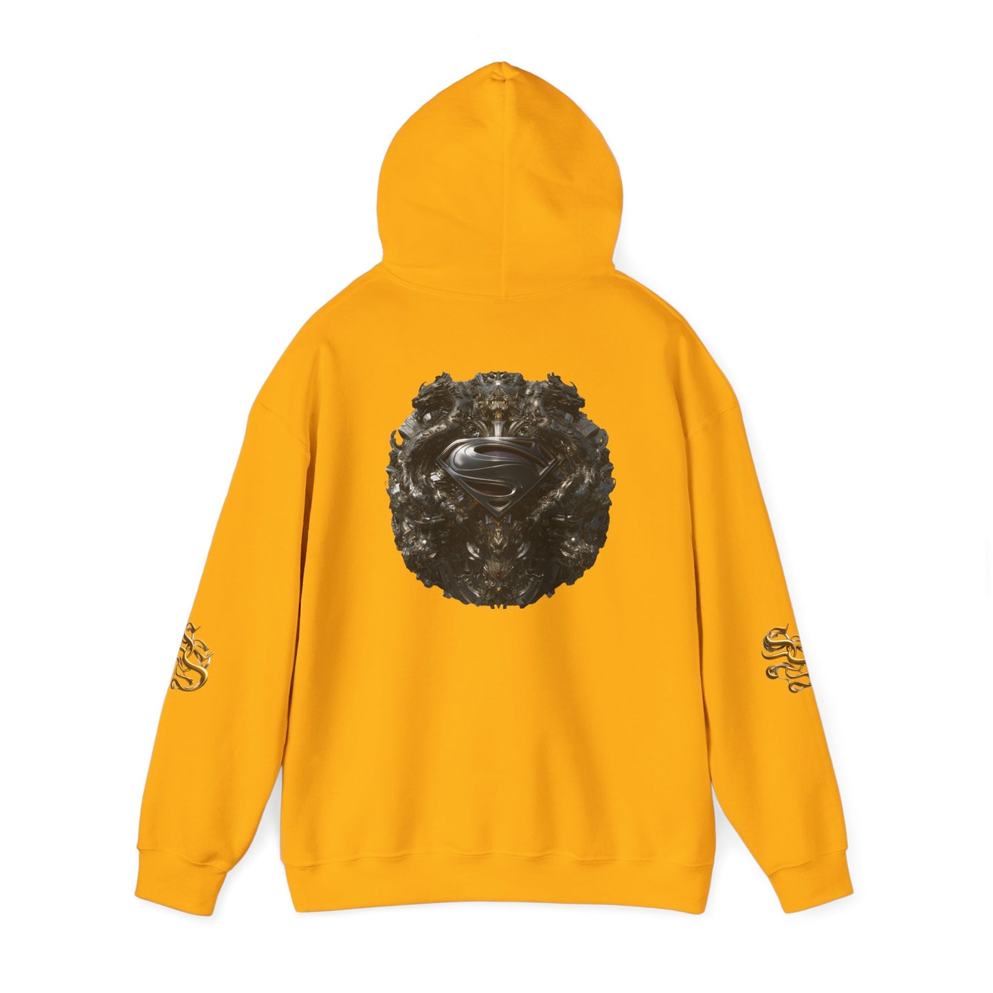 Vintage Superman Graphic Hoodie - Unisex Heavy Blend Sweatshirt