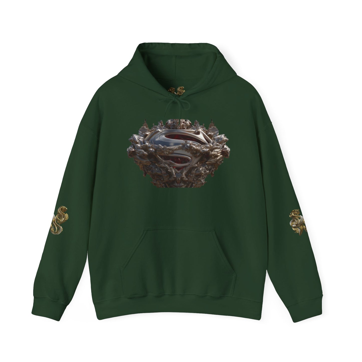Unisex Heavy Blend™ Hooded Sweatshirt - Dragon Crest Graphic