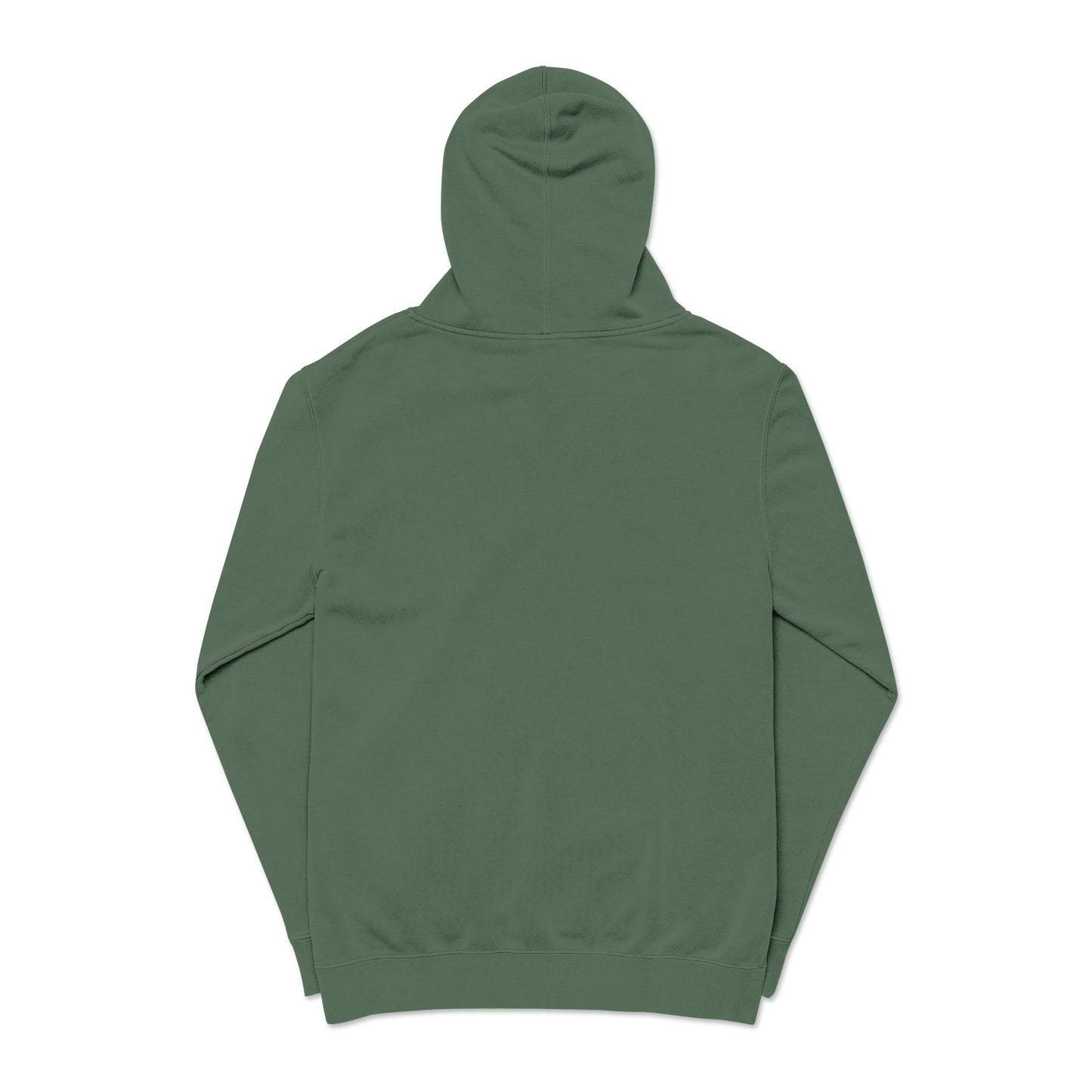 Unisex Embroidered Pigment-Dyed Hoodie - Cozy Casual Style