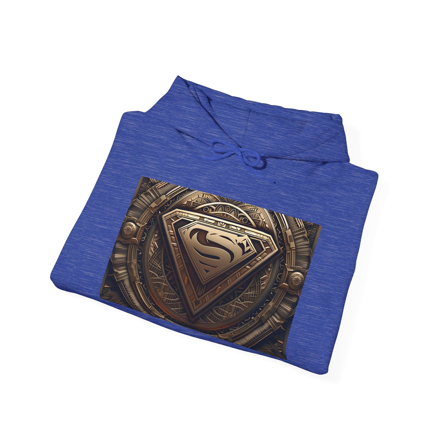 Superhero Emblem Unisex Hoodie - Heavy Blend™ Sweatshirt