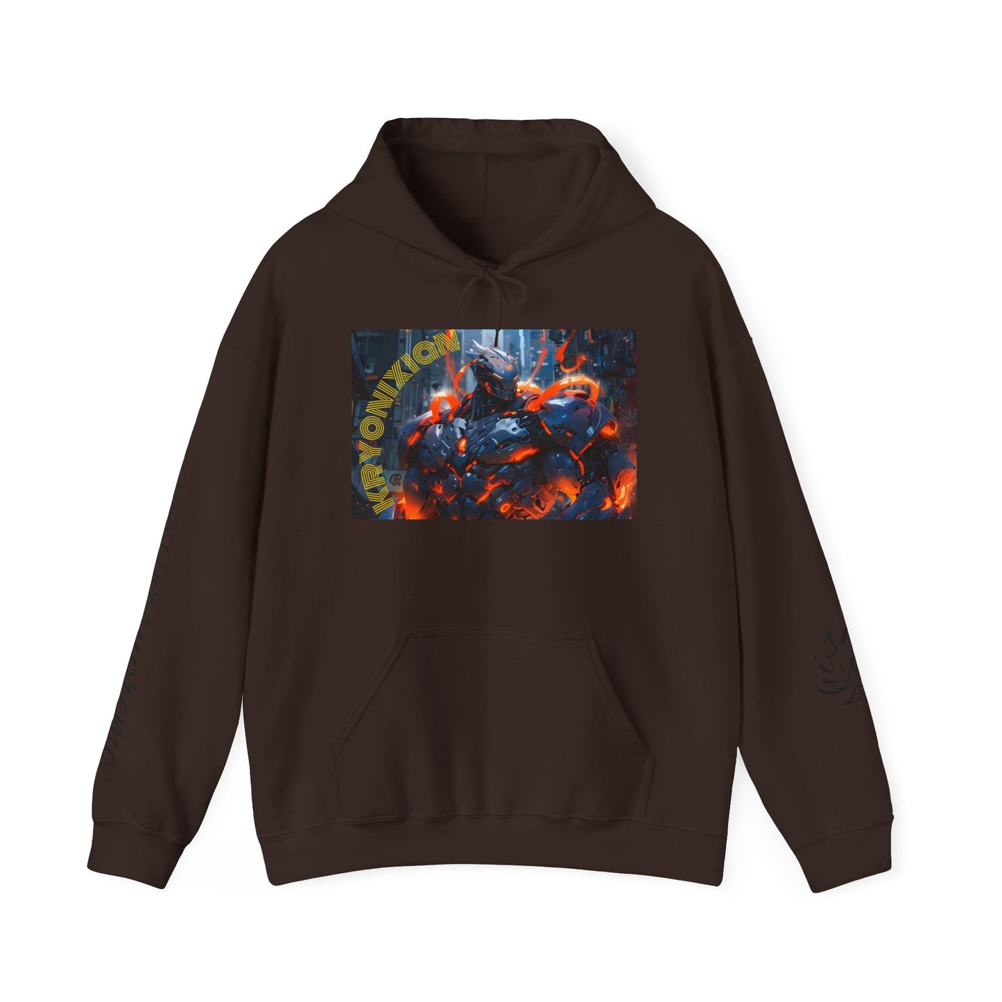 Kryonixan in the city Unisex Heavy Blend™ Hoodie – Street Style Art for Everyday Wear