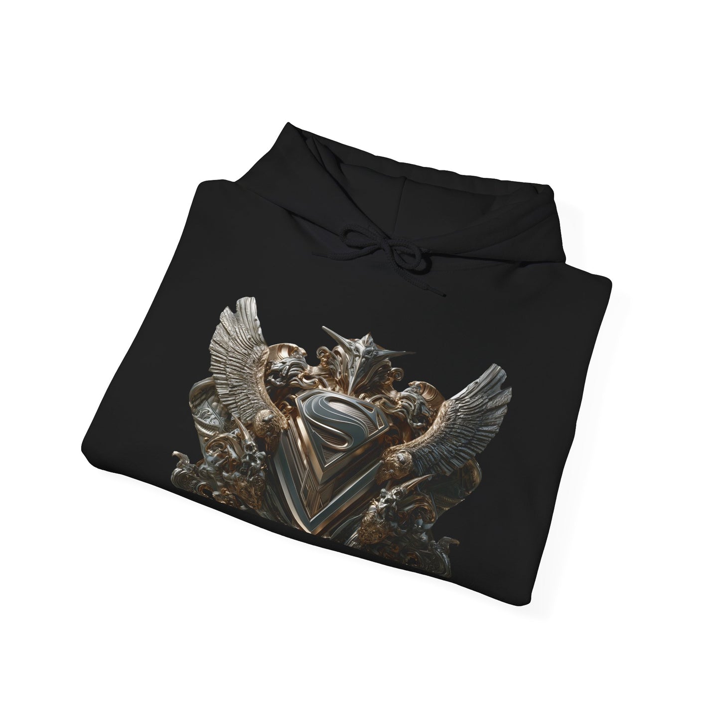 Epic Fantasy Unisex Hooded Sweatshirt with Bold Design