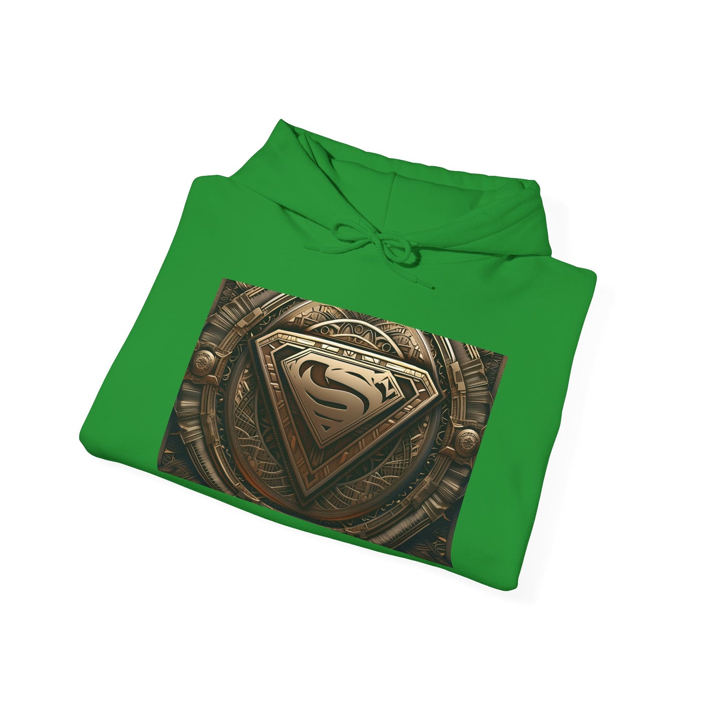 Superhero Emblem Unisex Hoodie - Heavy Blend™ Sweatshirt