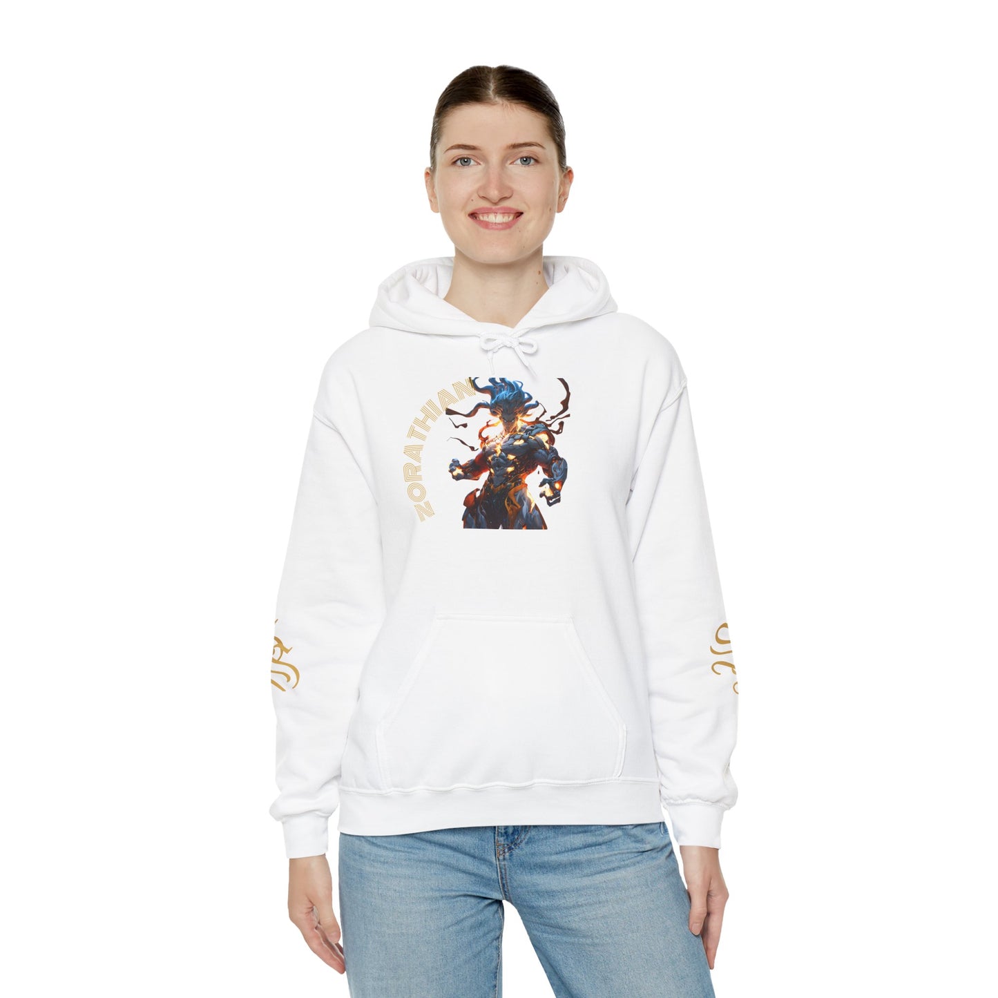Zoraithnal Graphic Hoodie - Unisex Heavy Blend™ Hooded Sweatshirt for Fantasy Lovers