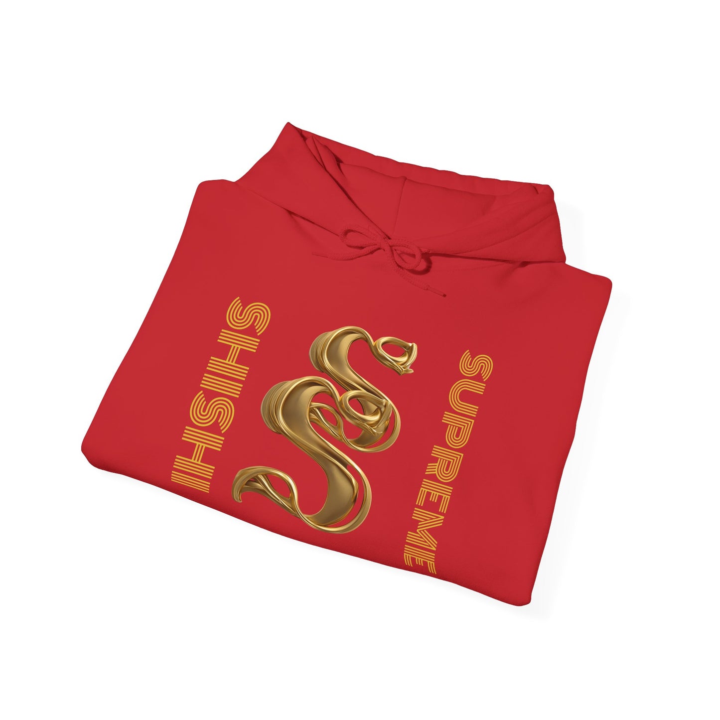 Gold Shishi Supreme Unisex Heavy Blend Hooded Sweatshirt | Stylish Streetwear for Casual Comfort