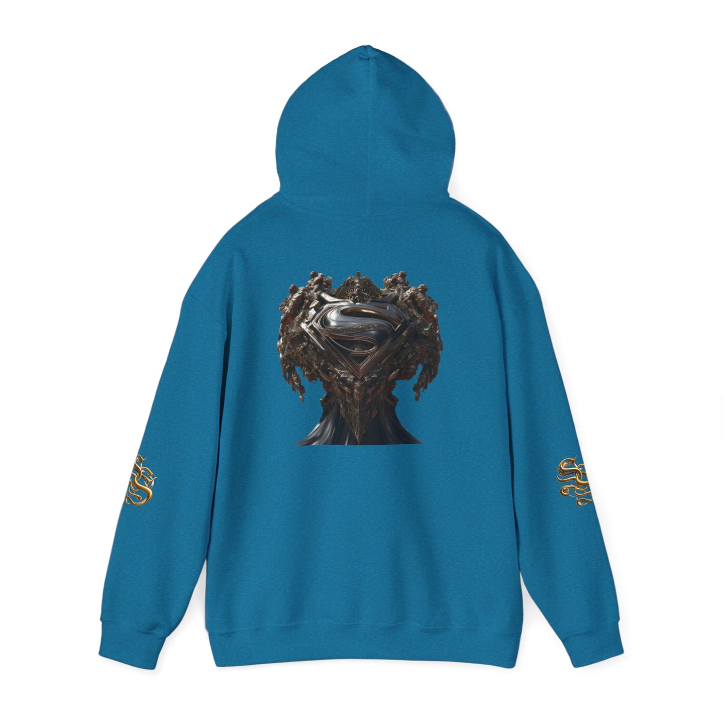 Unisex Heavy Blend™ Superhero Graphic Hoodie - Bold and Stylish Apparel for Fans