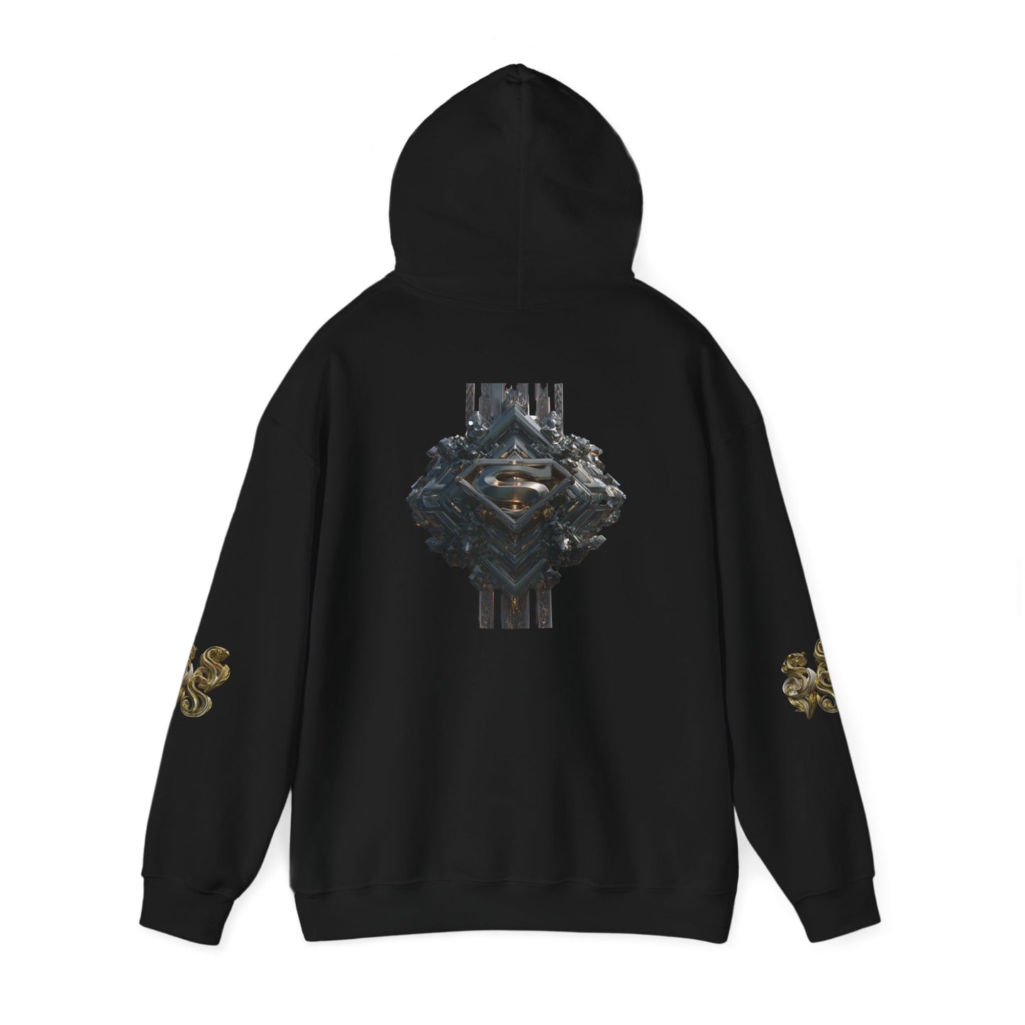 Fantasy-Inspired Unisex Heavy Blend Hoodie - Mythical Design for Cozy Wear