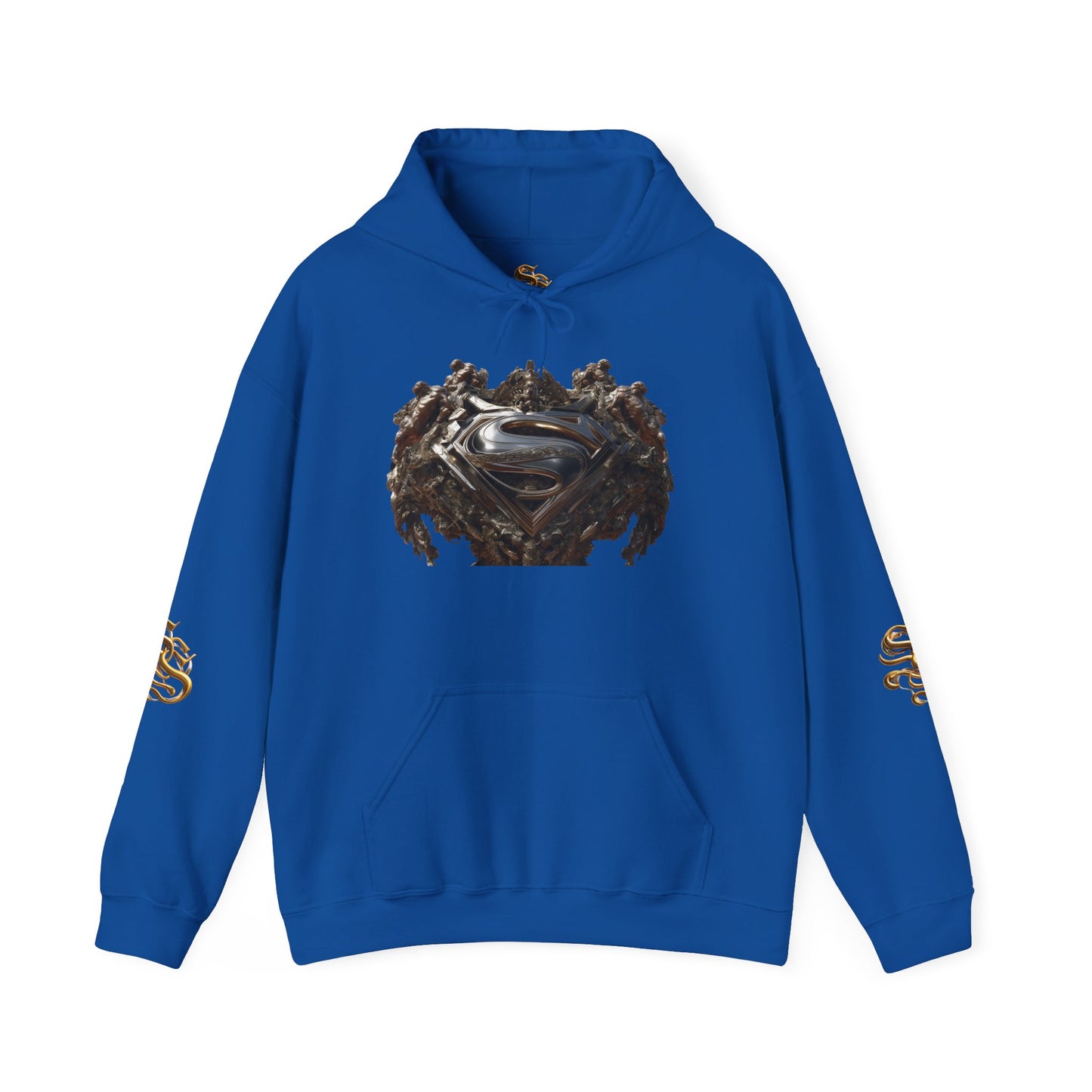 Unisex Heavy Blend™ Superhero Graphic Hoodie - Bold and Stylish Apparel for Fans