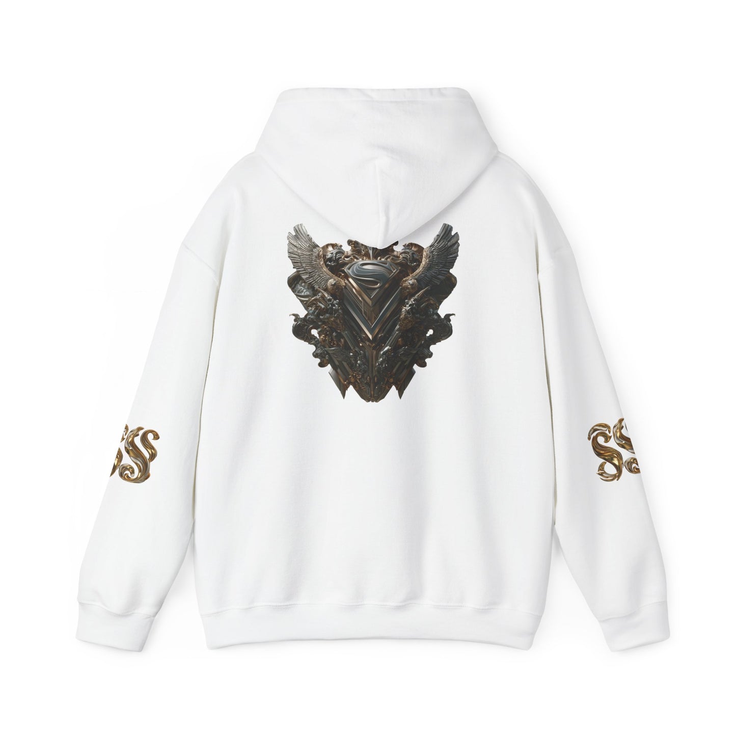 Epic Fantasy Unisex Hooded Sweatshirt with Bold Design