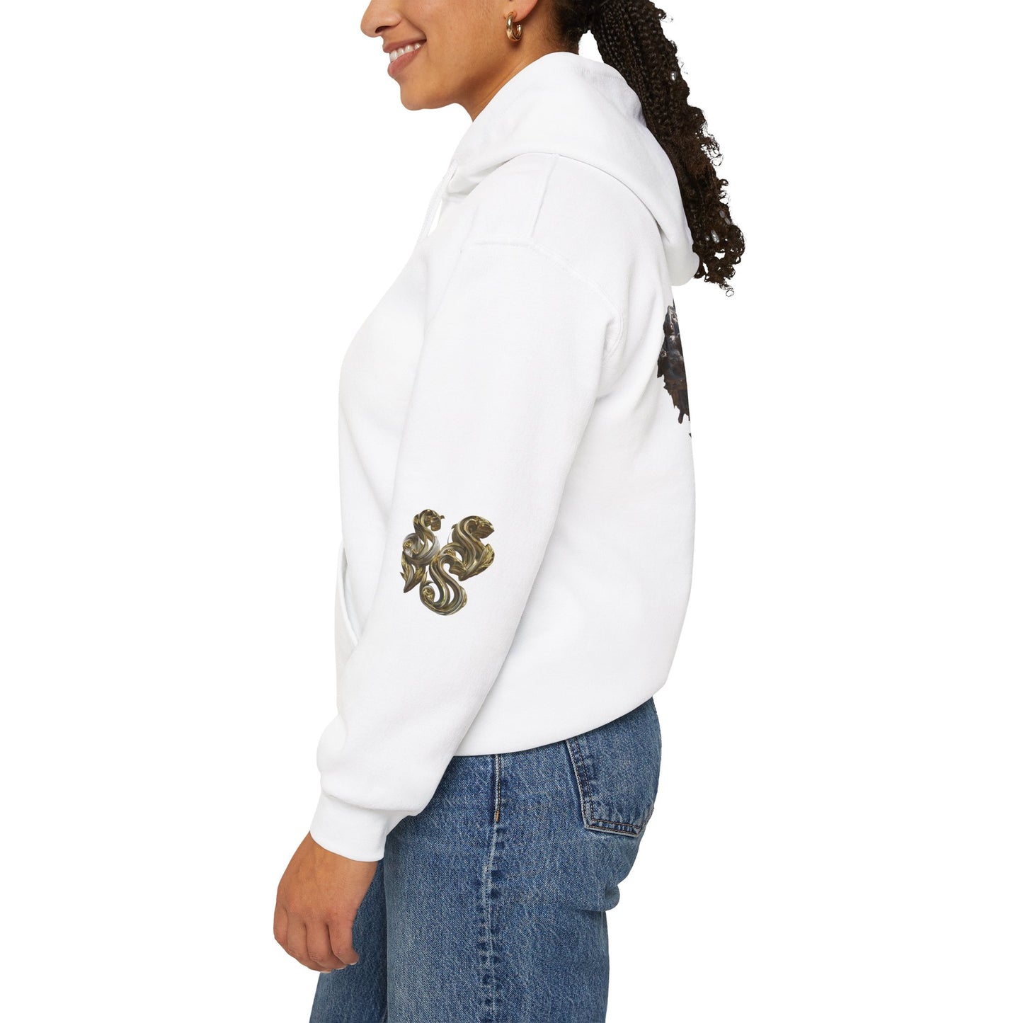 Unisex Heavy Blend™ Hooded Sweatshirt - Dragon Crest Graphic