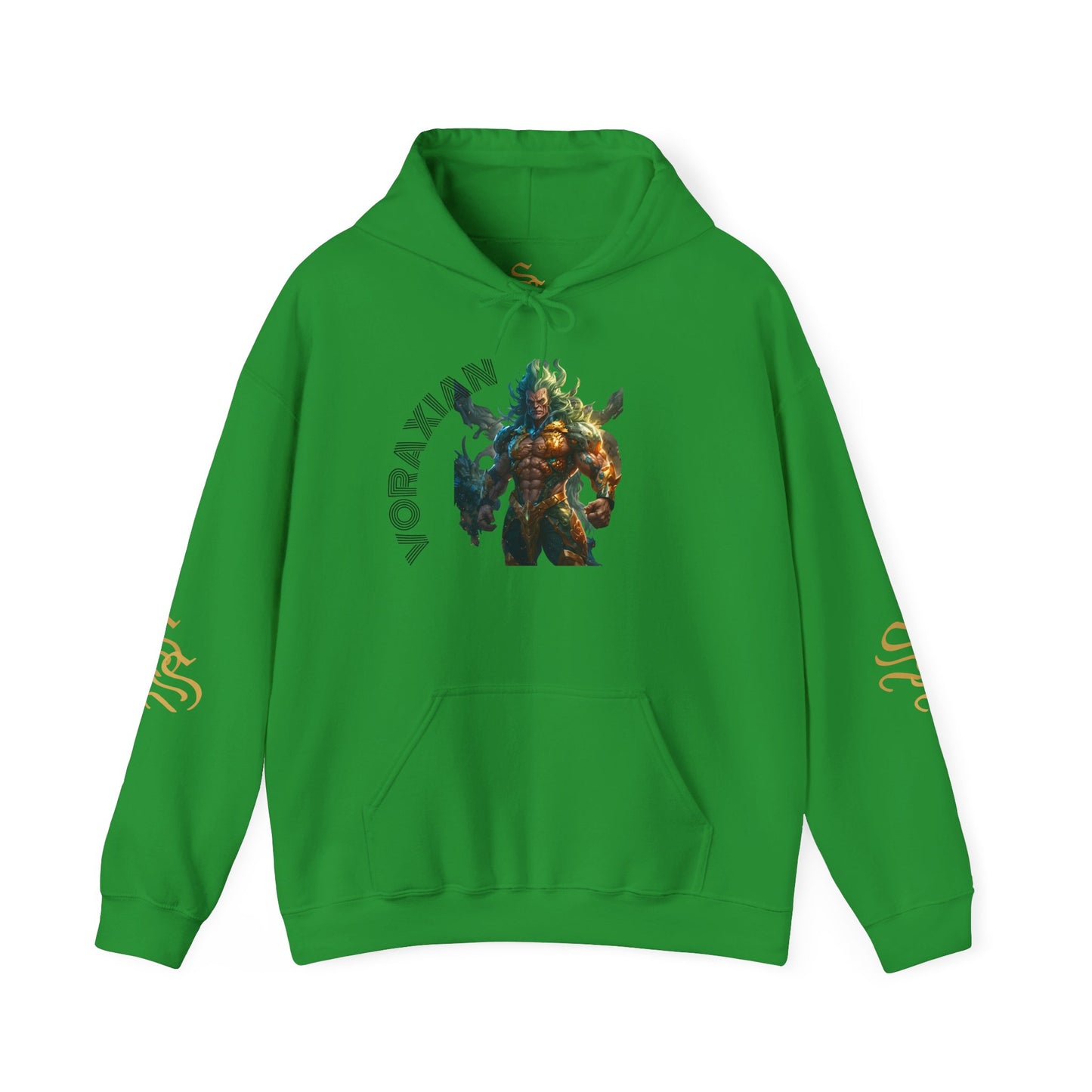 Fantasy Graphic Hoodie for Gaming Fans, Cozy Pullover with Unique Character Design, Perfect for Gifting, Casual Wear, and Celebrations