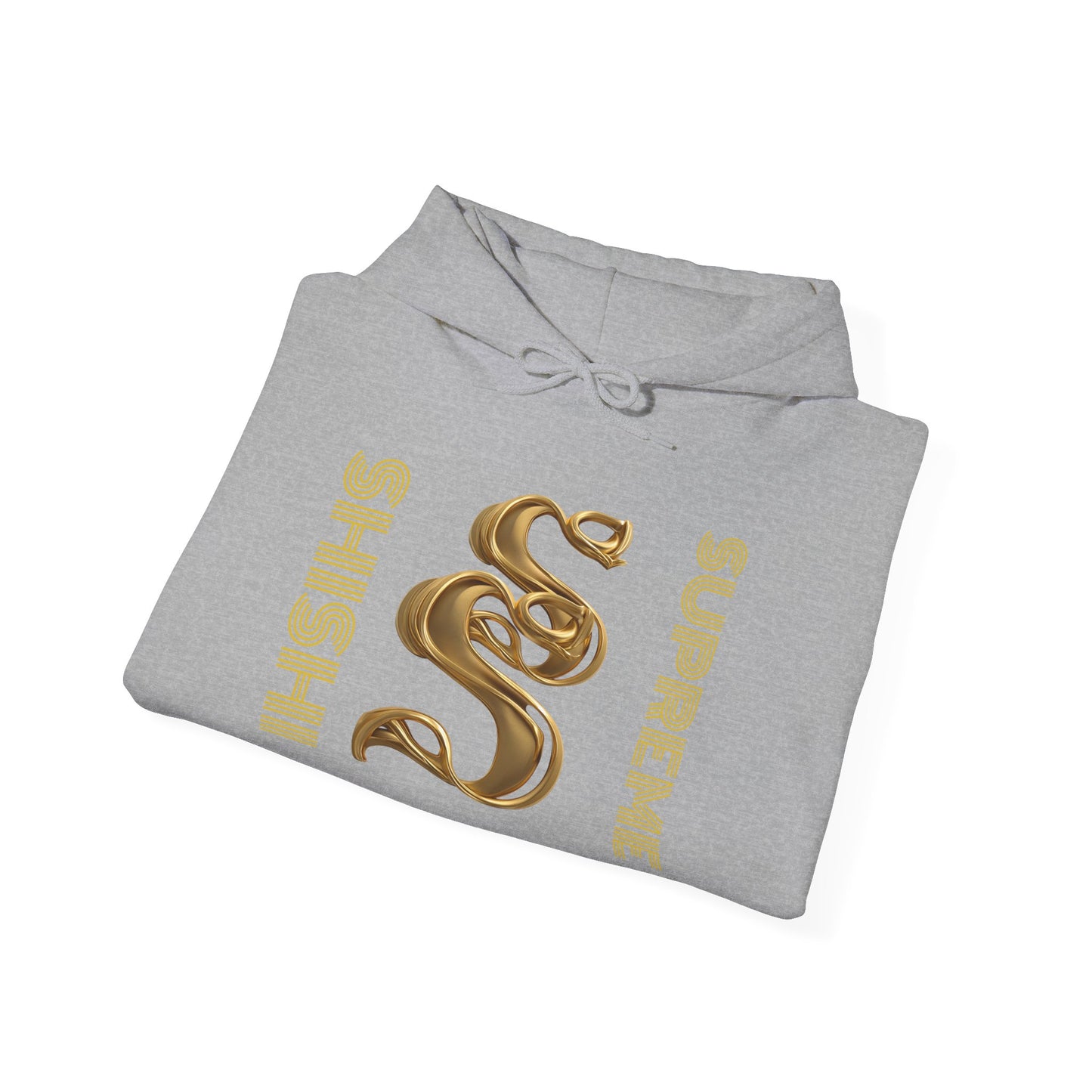 Gold Shishi Supreme Unisex Heavy Blend Hooded Sweatshirt | Stylish Streetwear for Casual Comfort