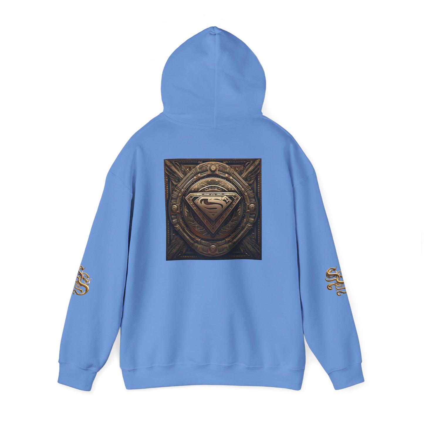 Superhero Emblem Unisex Hoodie - Heavy Blend™ Sweatshirt