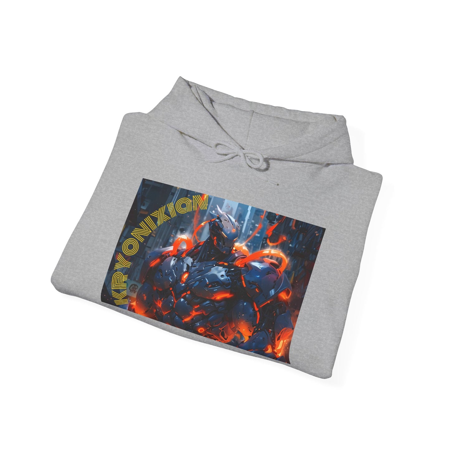 Kryonixan in the city Unisex Heavy Blend™ Hoodie – Street Style Art for Everyday Wear