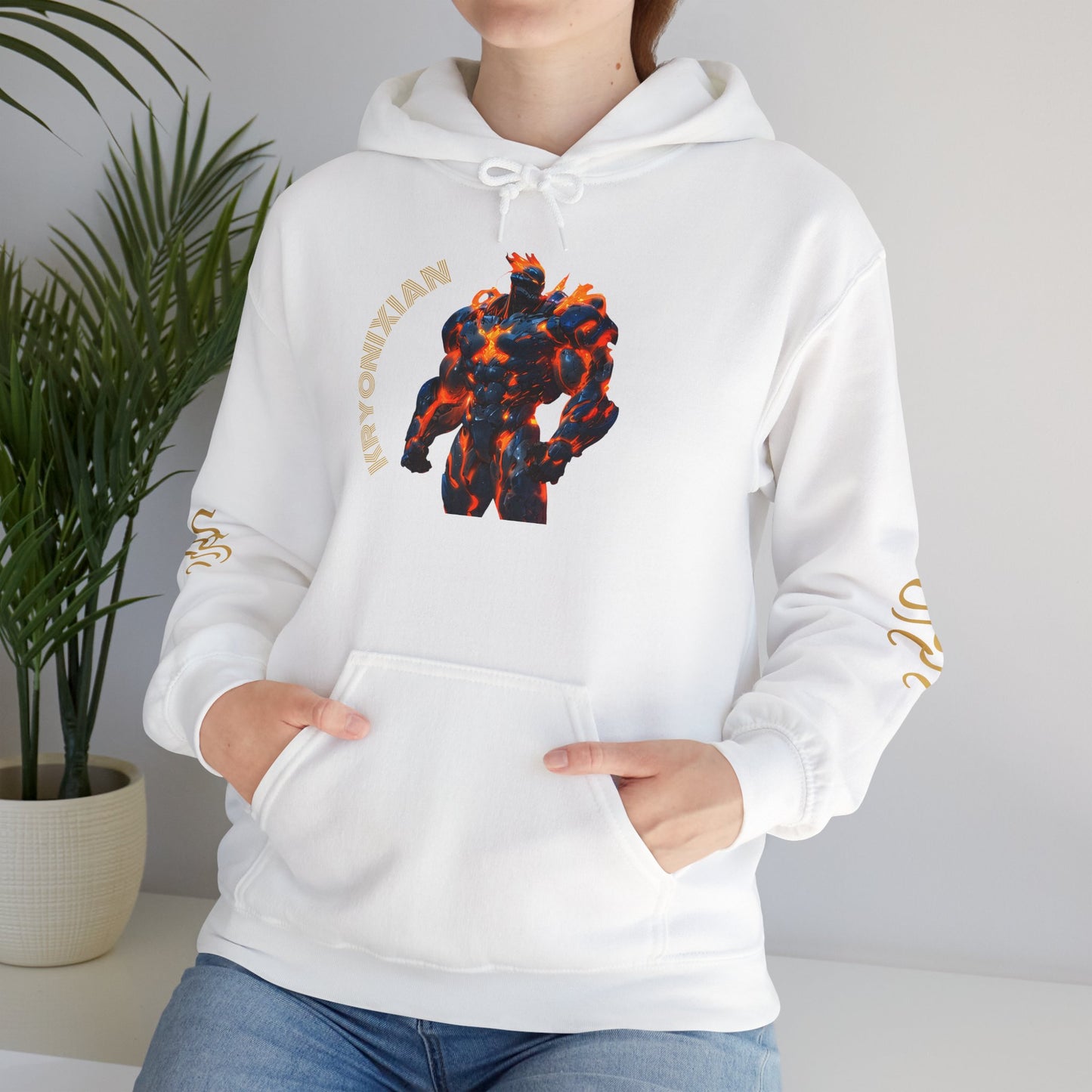 Kryptonian Graphic Hoodie for Urban Style Enthusiasts