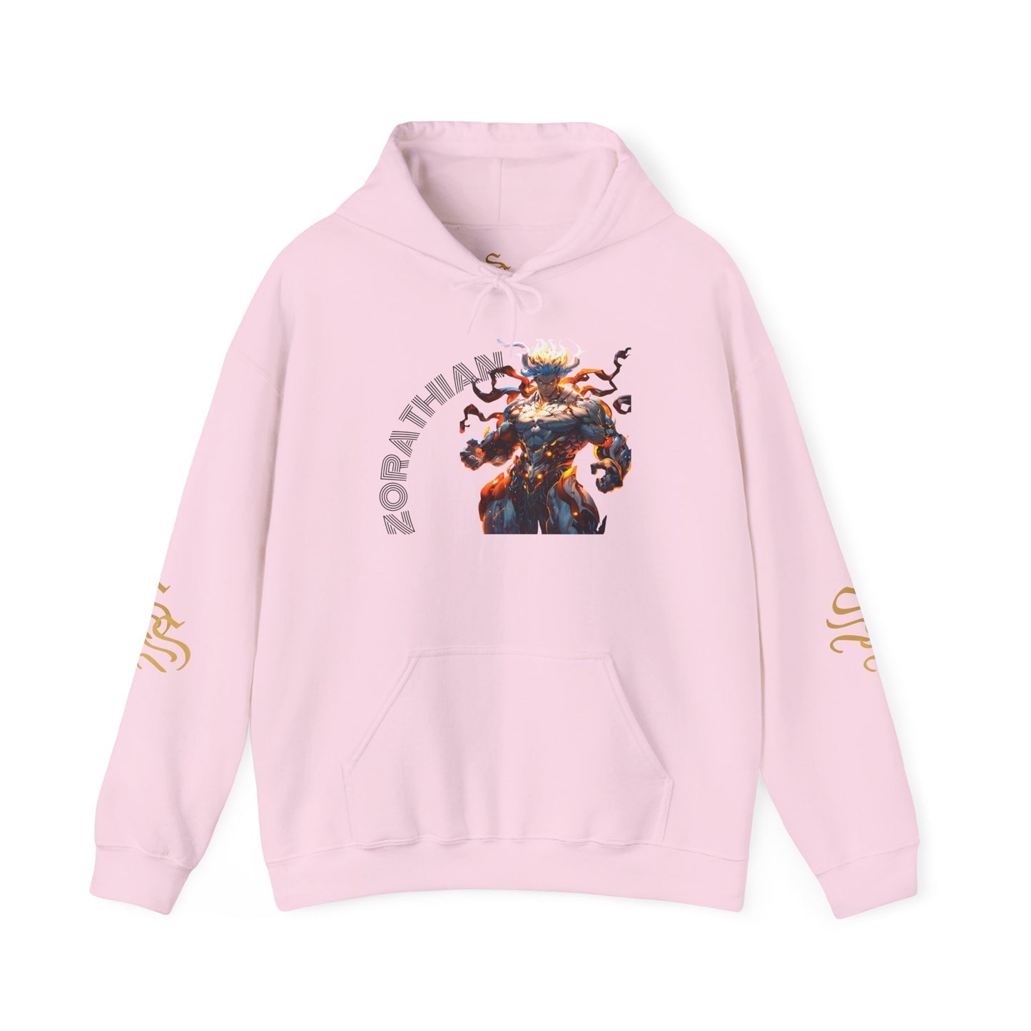 Zorathian Unisex Heavy Blend™ Hoodie - Bold Graphic Design for Everyday Wear