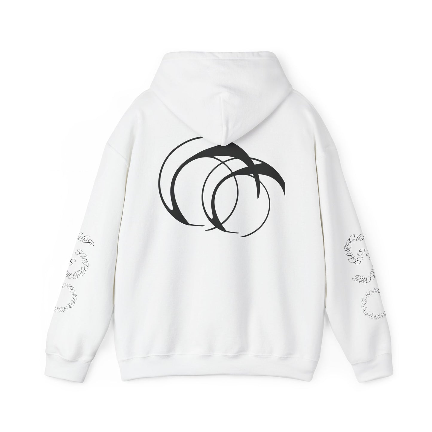 Zarvokian Prime Warrior Hoodie - Unisex Heavy Blend Sweatshirt with Artistic Design