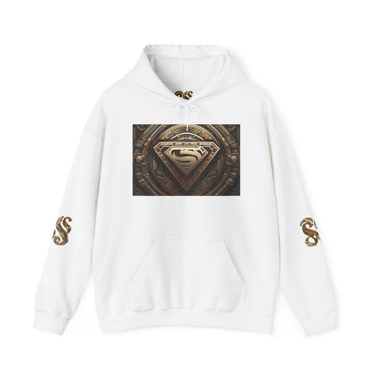 Superman Inspired Unisex Hooded Sweatshirt - Heavy Blend™