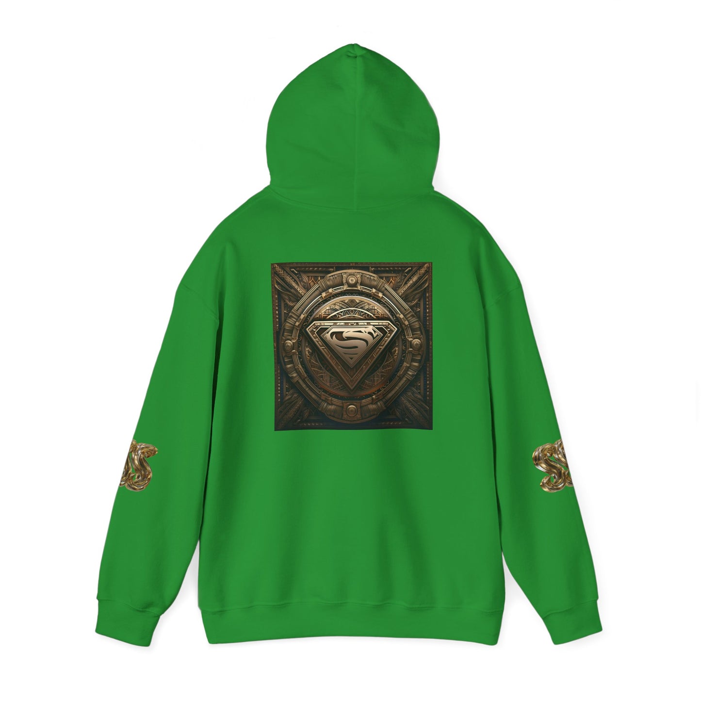 Superhero Heavy Blend™ Hoodie – Stylish Unisex Sweatshirt with Iconic Emblem