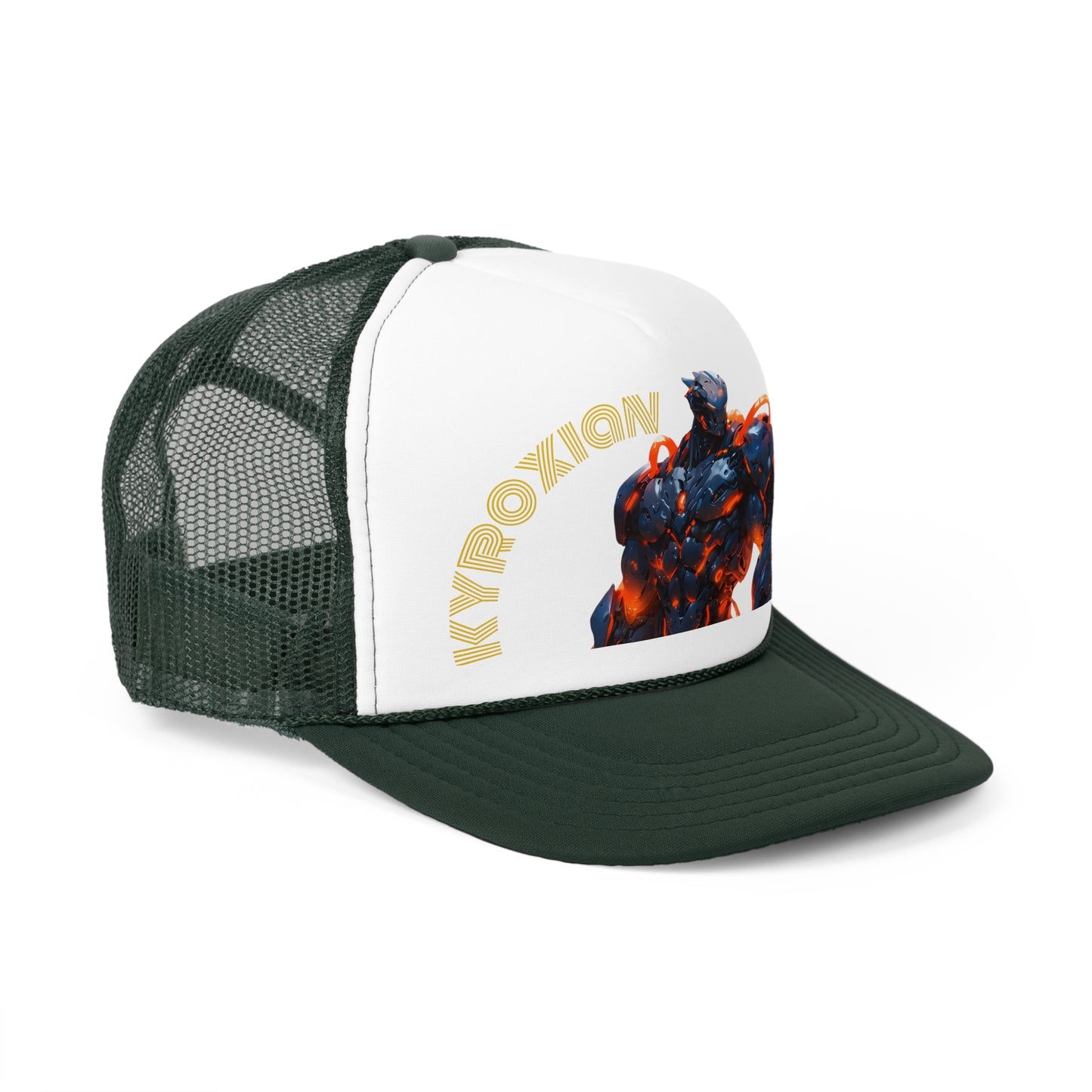 Cyberpunk Trucker Cap - Futuristic Design for Tech Lovers