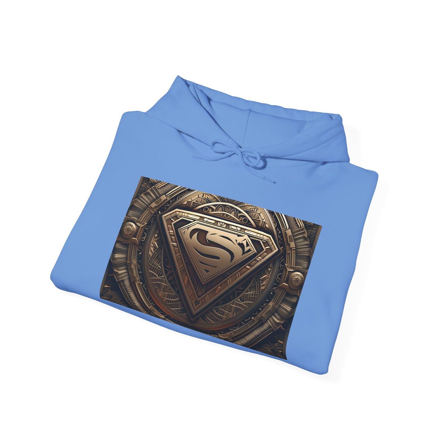Superhero Emblem Unisex Hoodie - Heavy Blend™ Sweatshirt