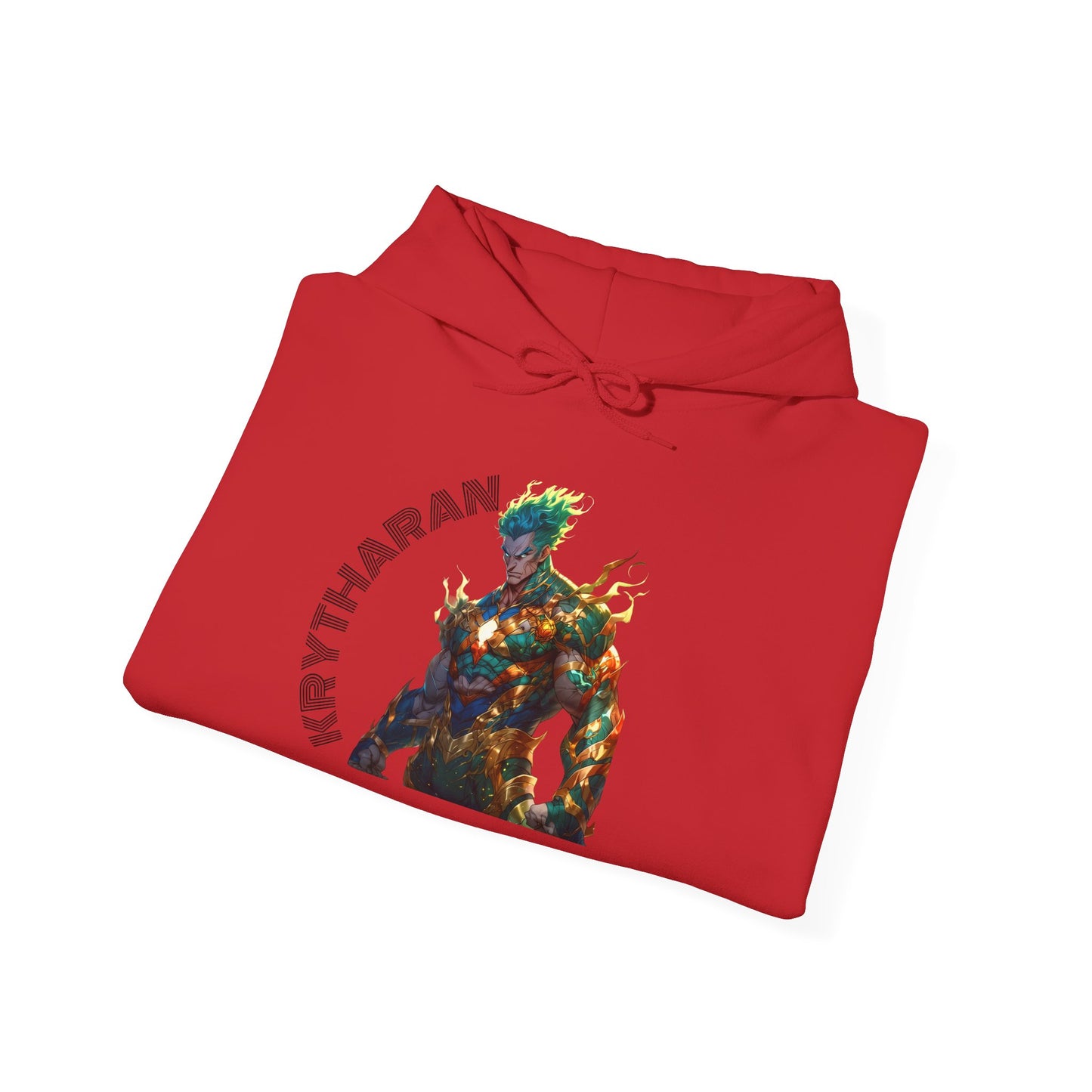 Fantasy Graphic Hooded Sweatshirt - Perfect for Gamers and Art Lovers