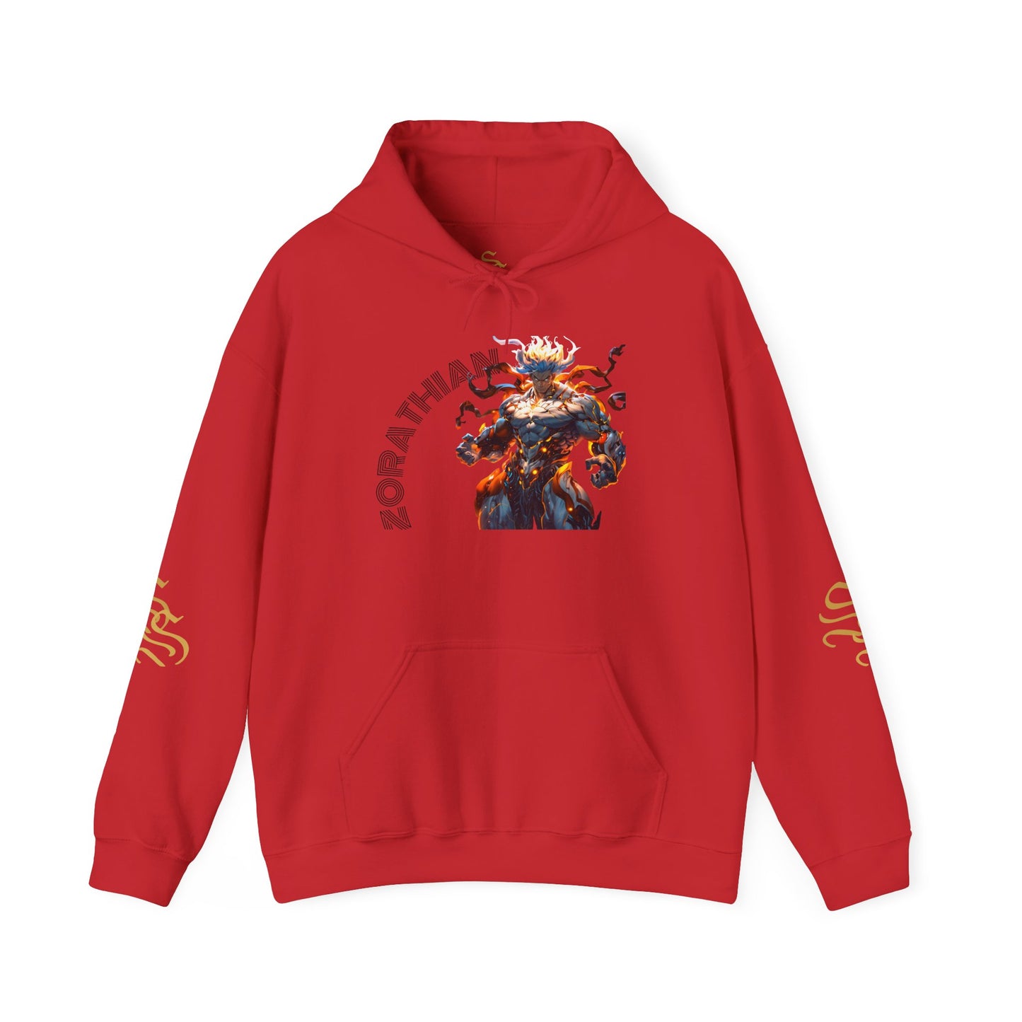 Zorathian Unisex Heavy Blend™ Hoodie - Bold Graphic Design for Everyday Wear