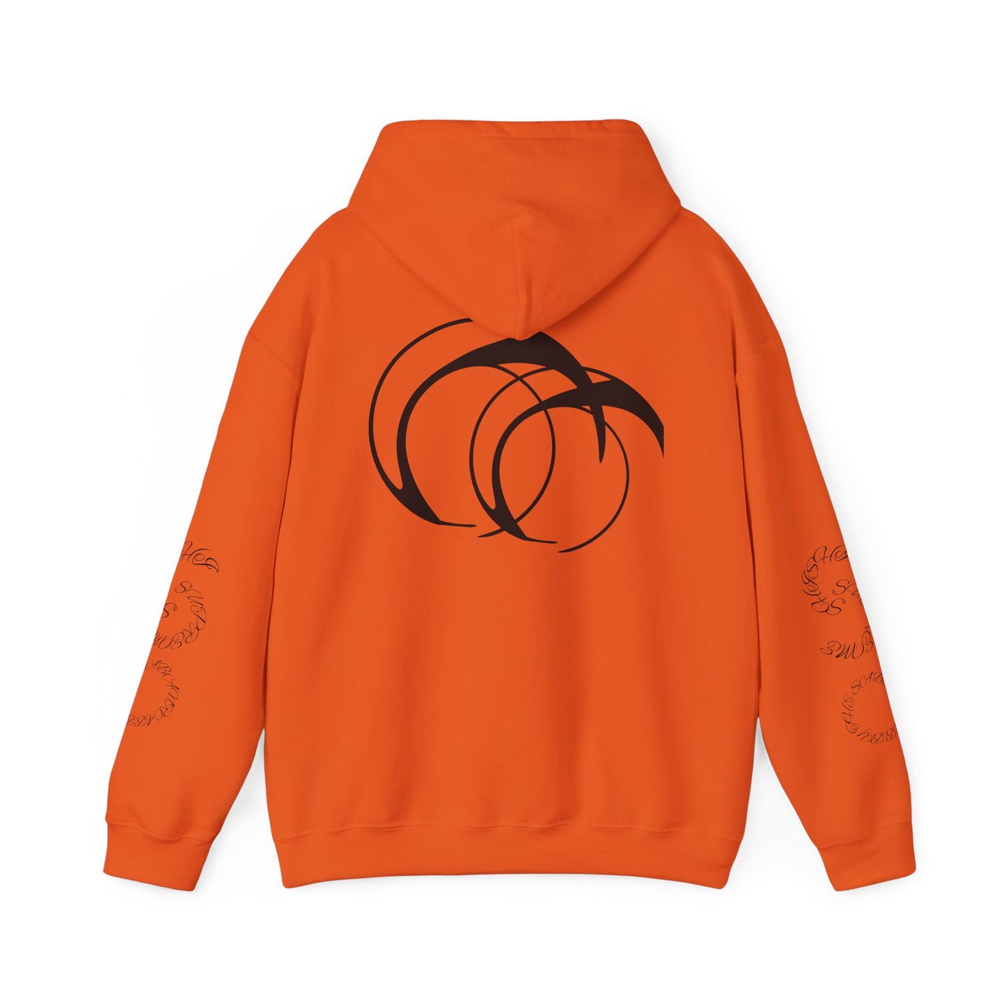 Golden Warrior Hoodie - Unisex Heavy Blend Sweatshirt with Artistic Design