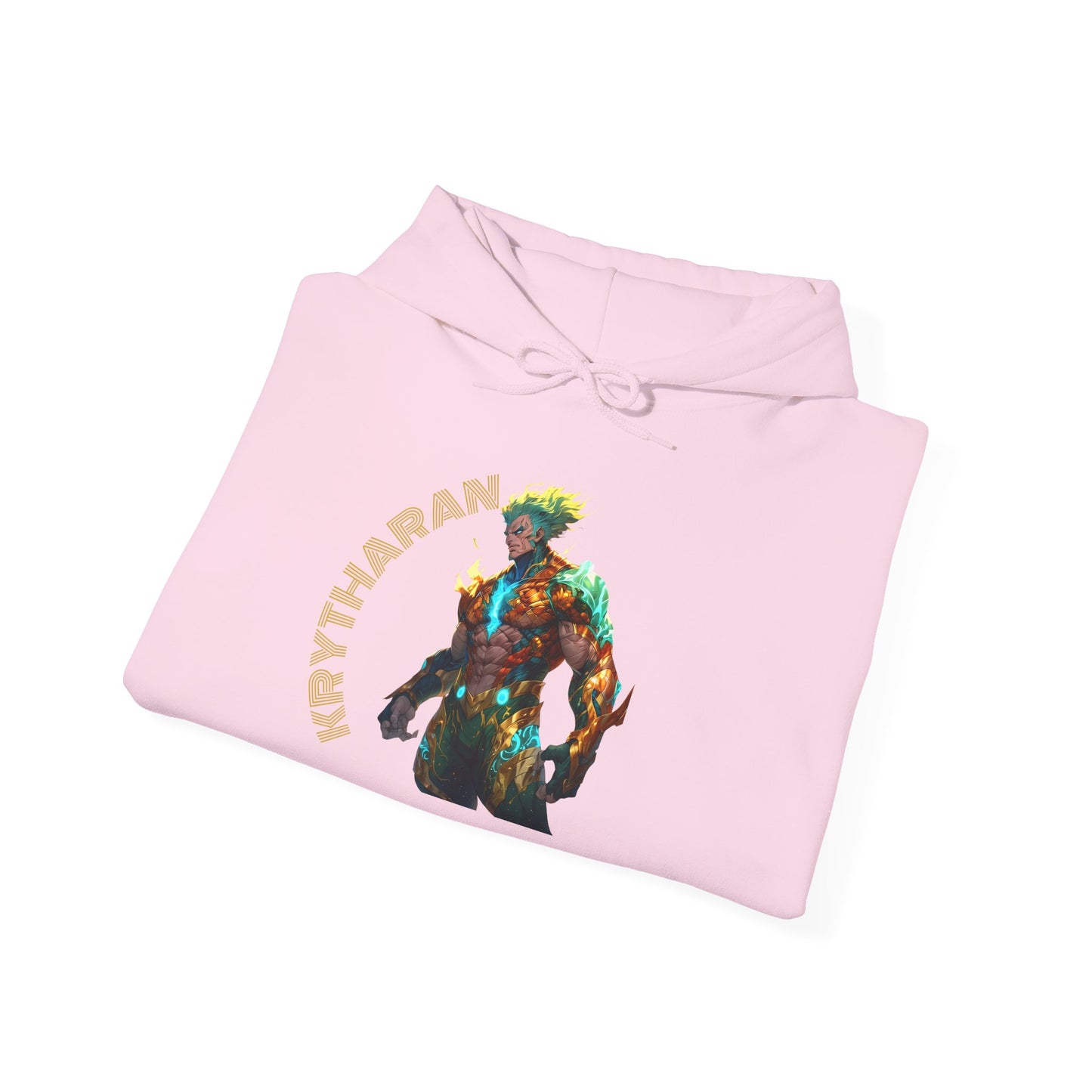 Fantasy-Inspired Unisex Hoodie with Mythical Graphic Design
