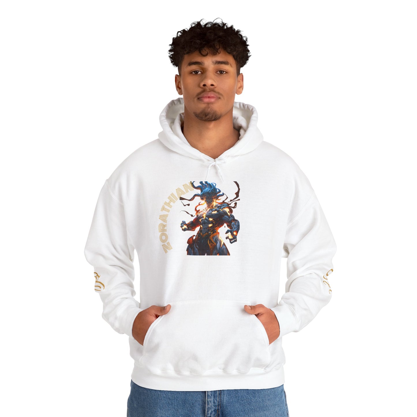 Zoraithnal Graphic Hoodie - Unisex Heavy Blend™ Hooded Sweatshirt for Fantasy Lovers