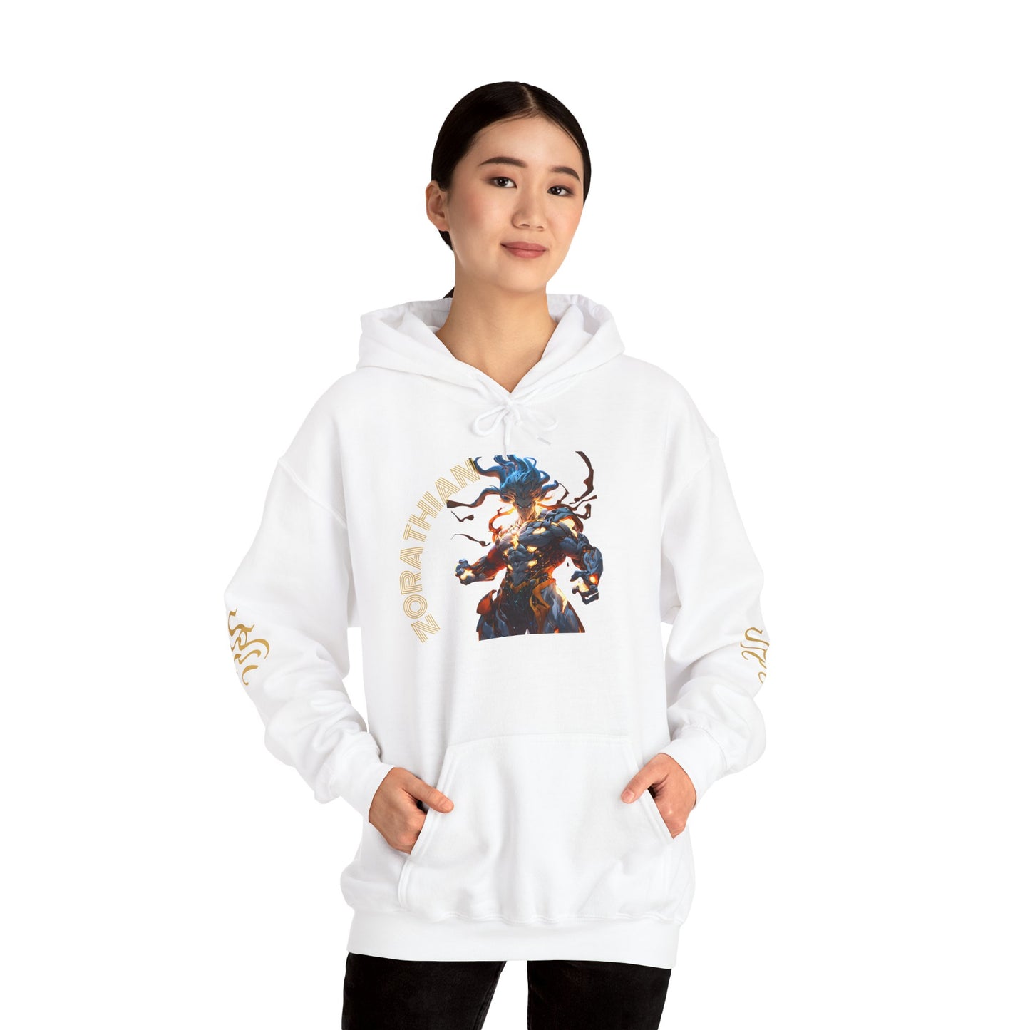 Zoraithnal Graphic Hoodie - Unisex Heavy Blend™ Hooded Sweatshirt for Fantasy Lovers