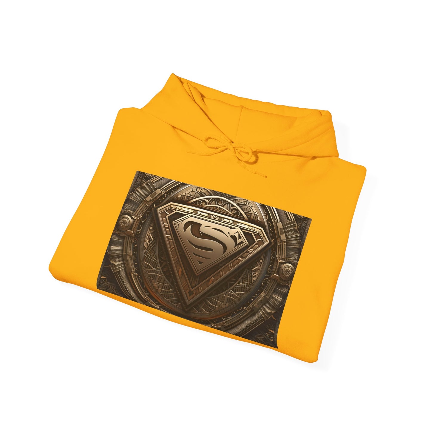 Superhero Emblem Unisex Hoodie - Heavy Blend™ Sweatshirt