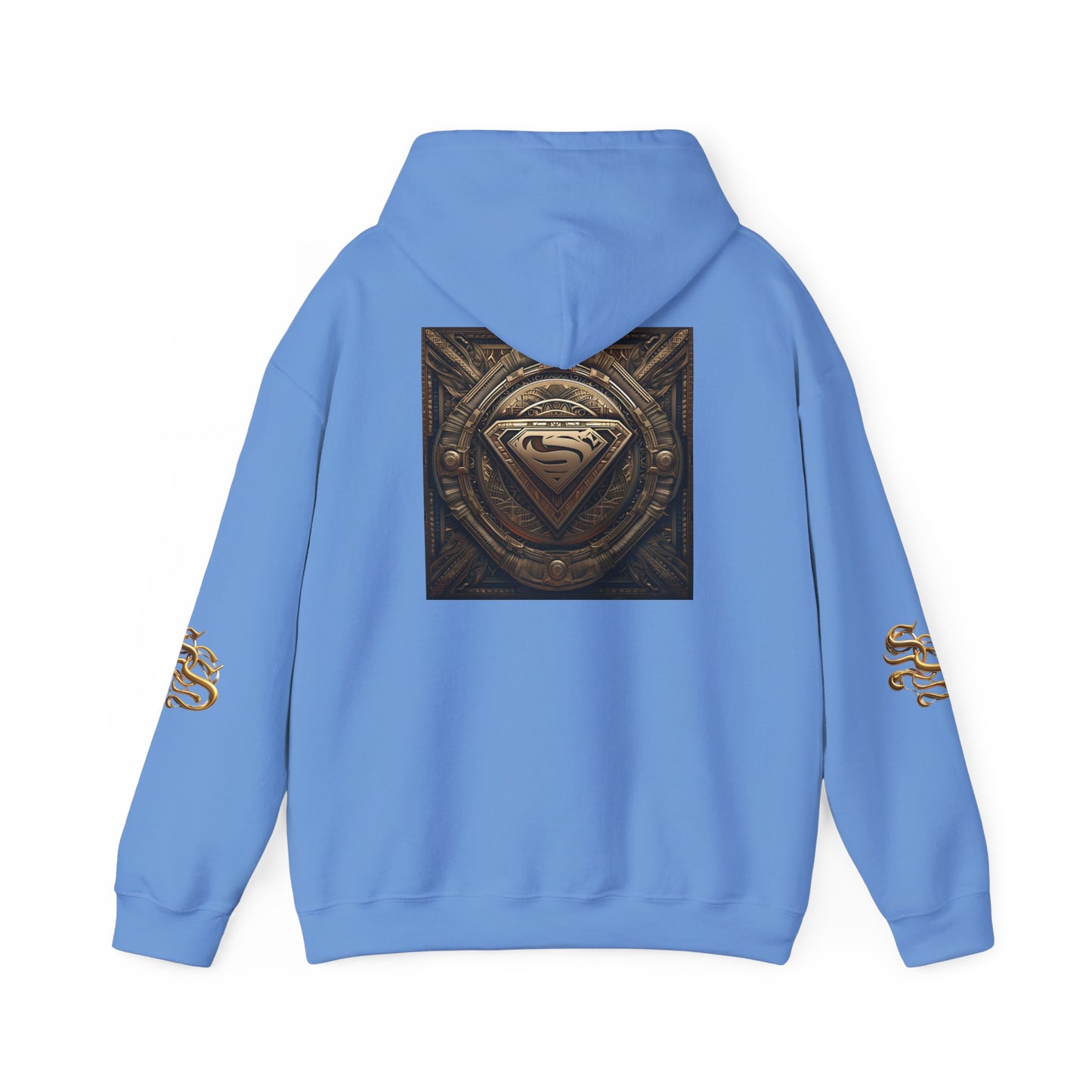 Superhero Emblem Unisex Hoodie - Heavy Blend™ Sweatshirt
