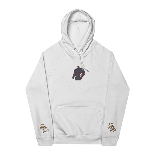 Unisex Eco-Friendly Embroidered Hoodie - Stylish Comfort for Everyday Wear