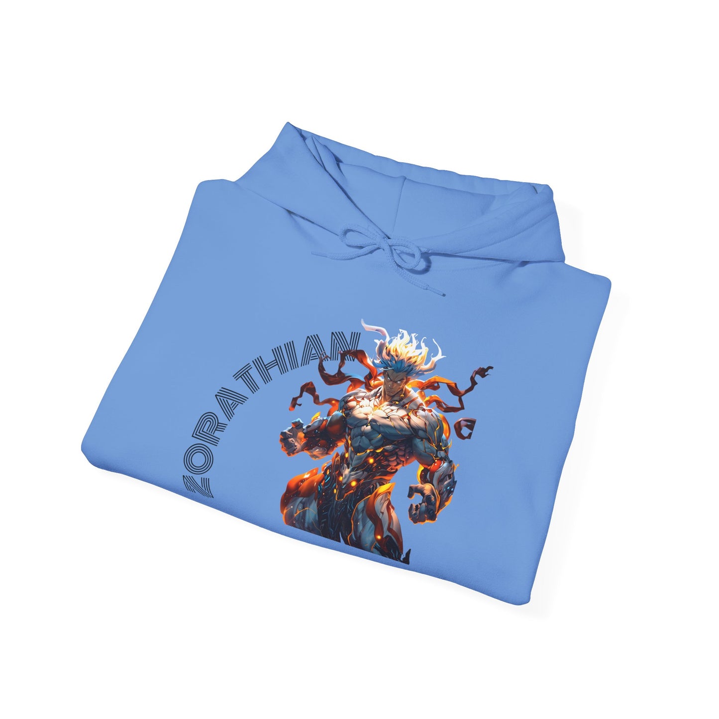 Zorathian Unisex Heavy Blend™ Hoodie - Bold Graphic Design for Everyday Wear