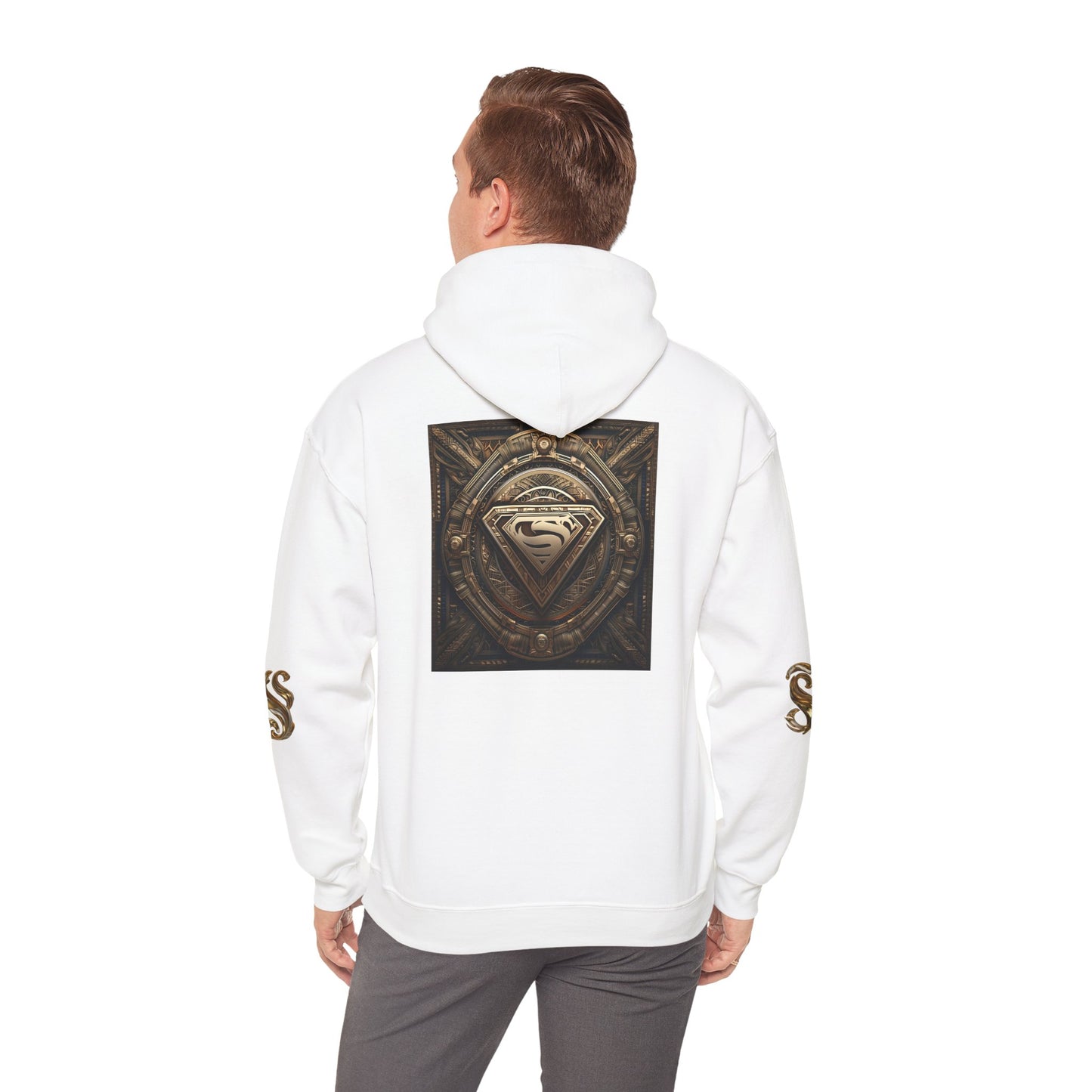 Superman Inspired Unisex Hooded Sweatshirt - Heavy Blend™